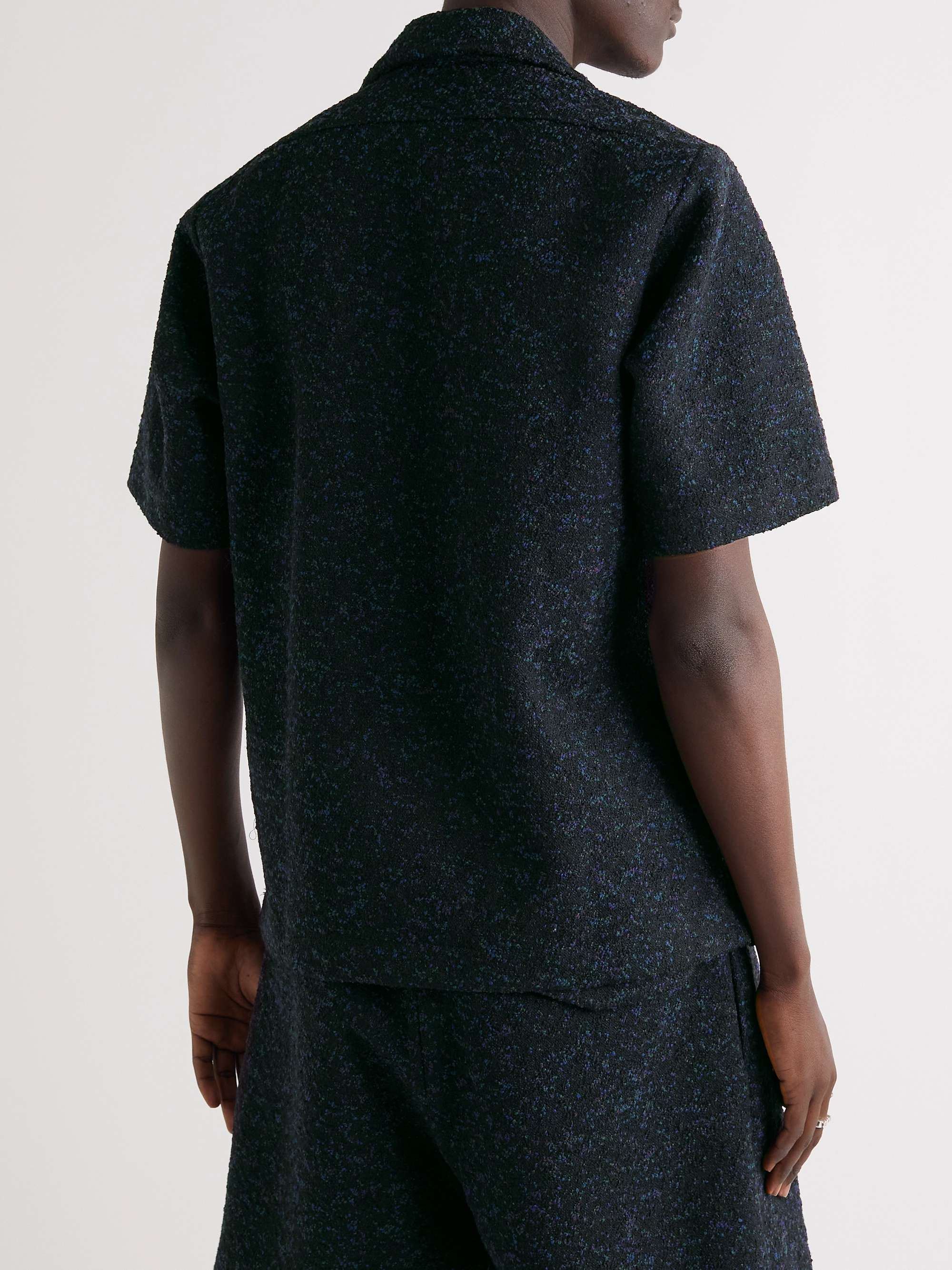 CLOTHSURGEON + Kvadrat Camp-Collar Worsted Wool-Blend Shirt