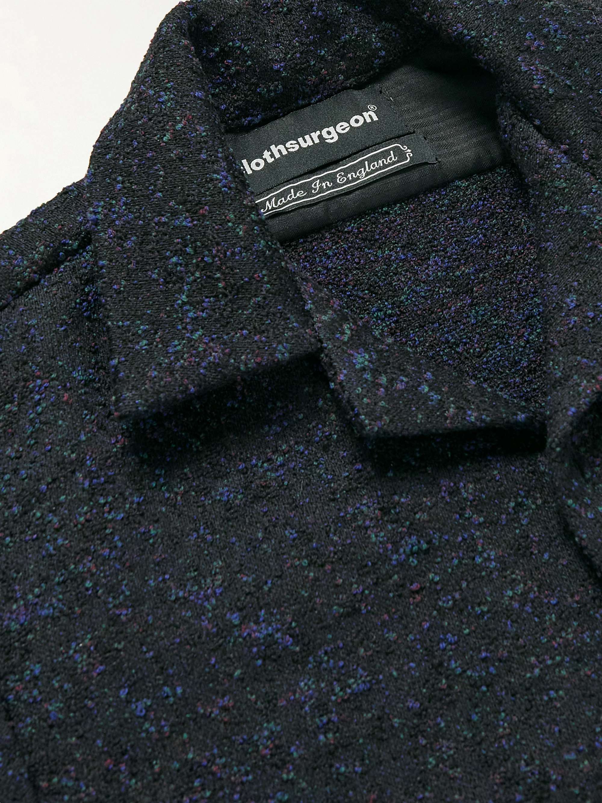 CLOTHSURGEON + Kvadrat Camp-Collar Worsted Wool-Blend Shirt