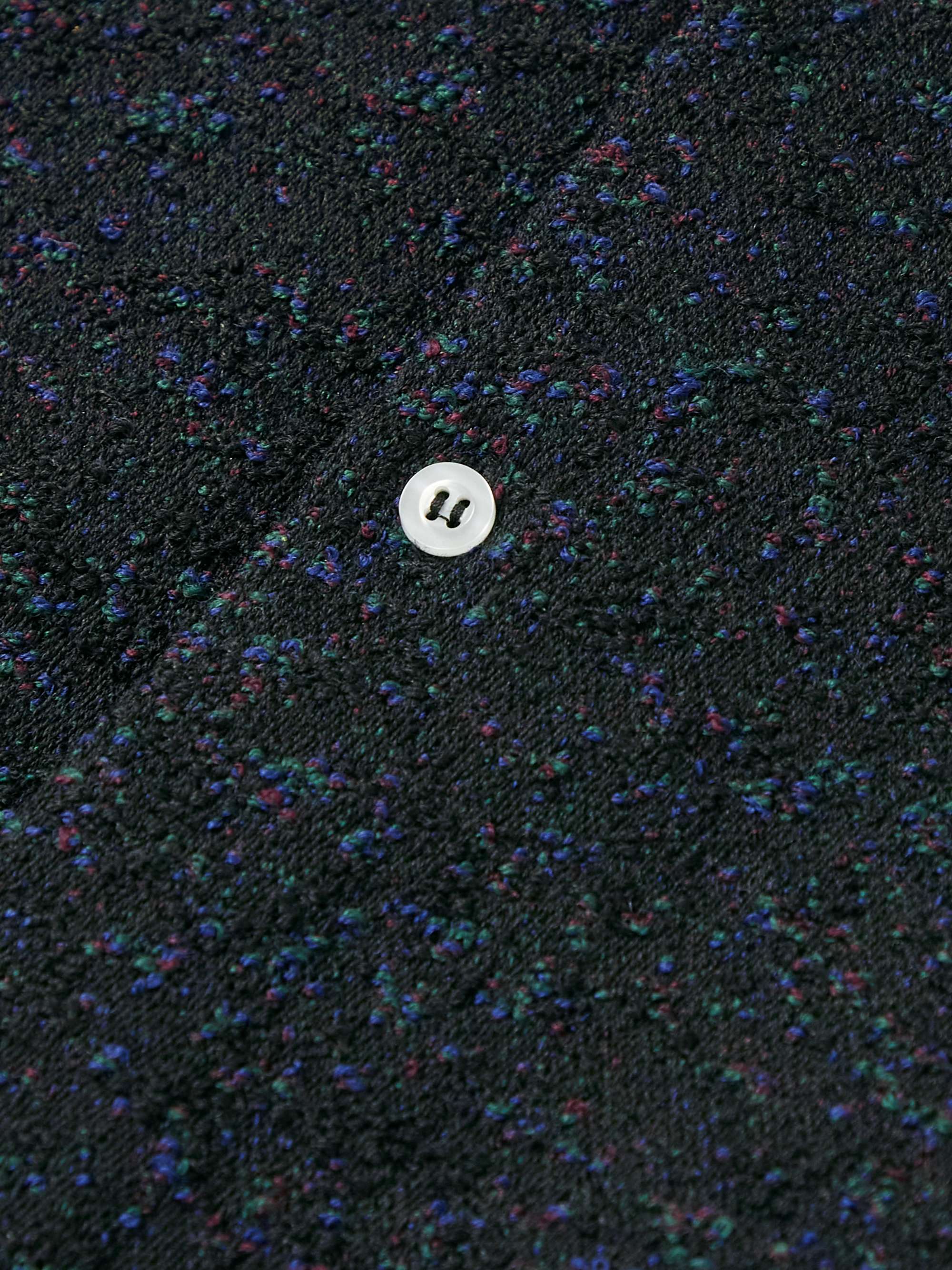 CLOTHSURGEON + Kvadrat Camp-Collar Worsted Wool-Blend Shirt