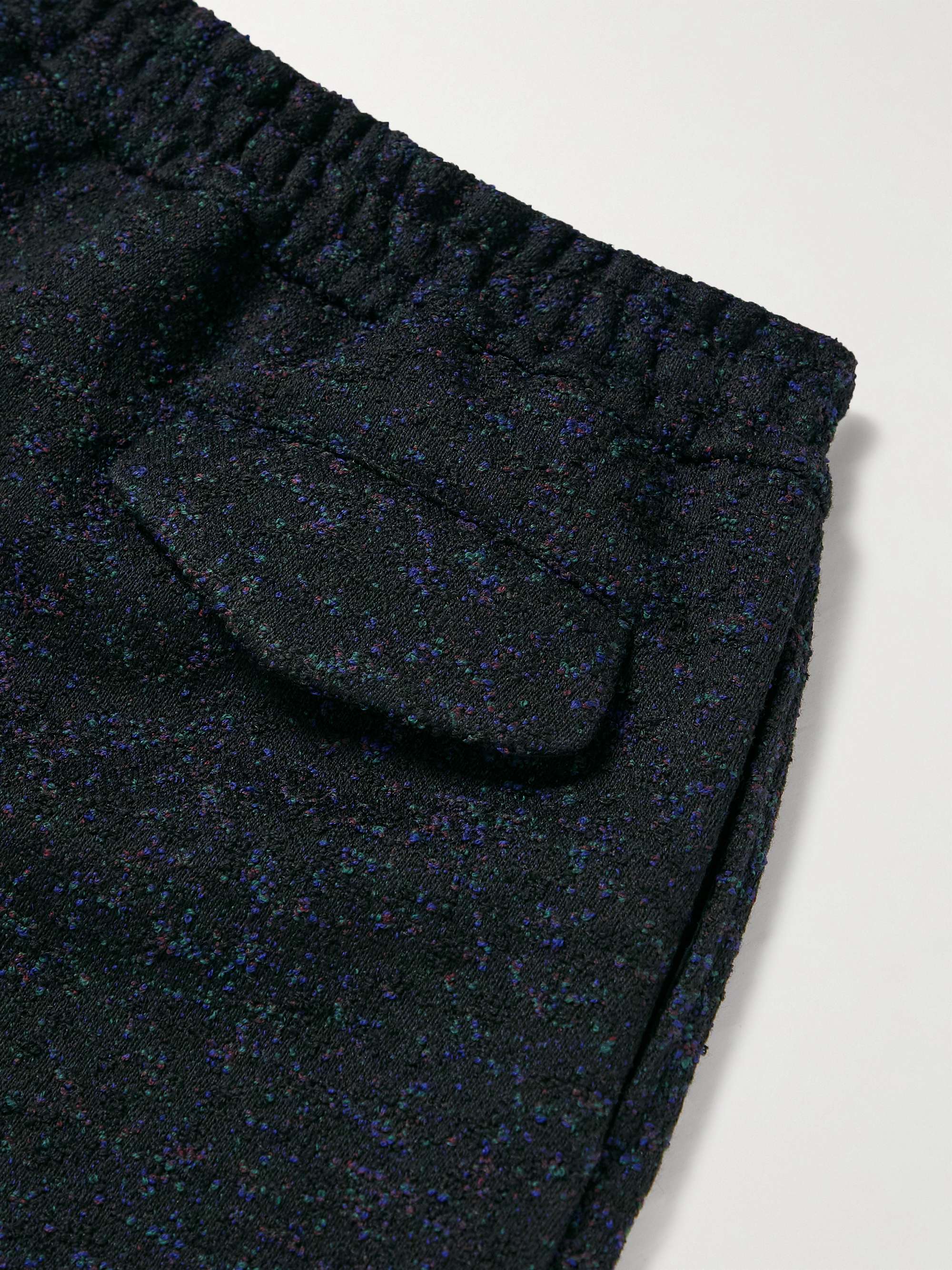 CLOTHSURGEON + Kvadrat Wide-Leg Worsted Wool-Blend Drawstring Shorts