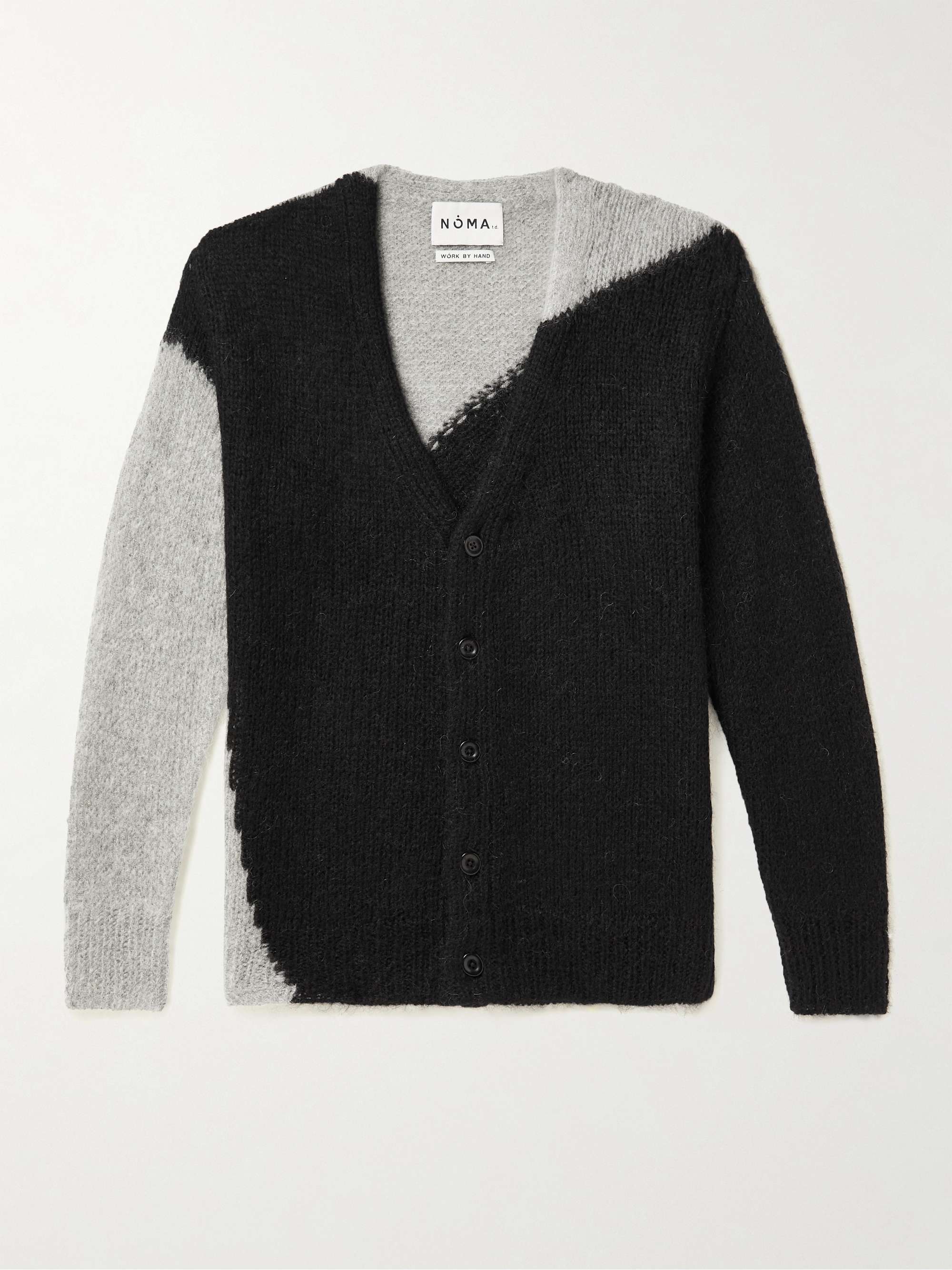 NOMA T.D. Hand-Dyed Knitted Cardigan for Men | MR PORTER
