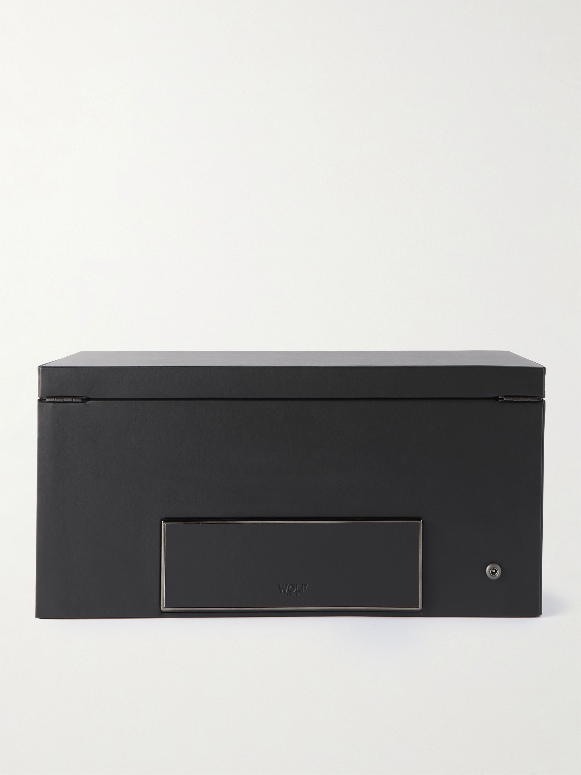 WOLF Axis Triple Vegan Leather Watch Winder