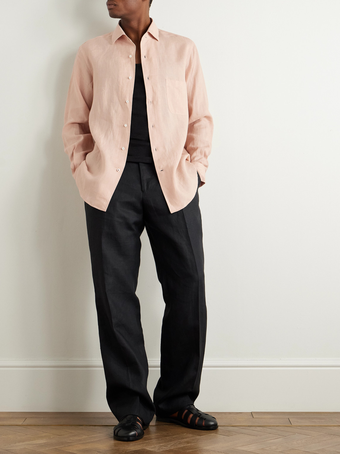 André Linen Shirt