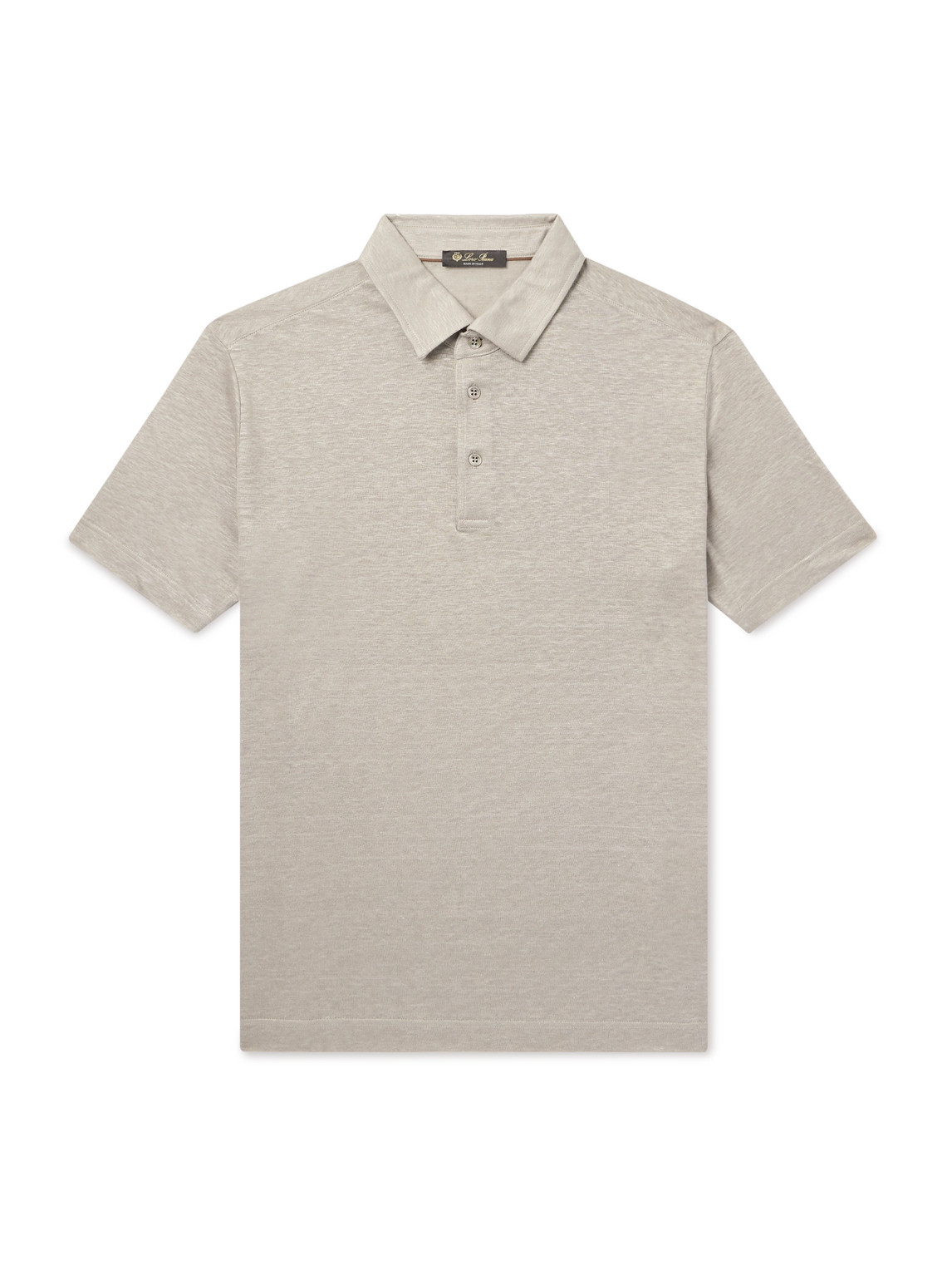 Loro Piana Linen Polo Shirt