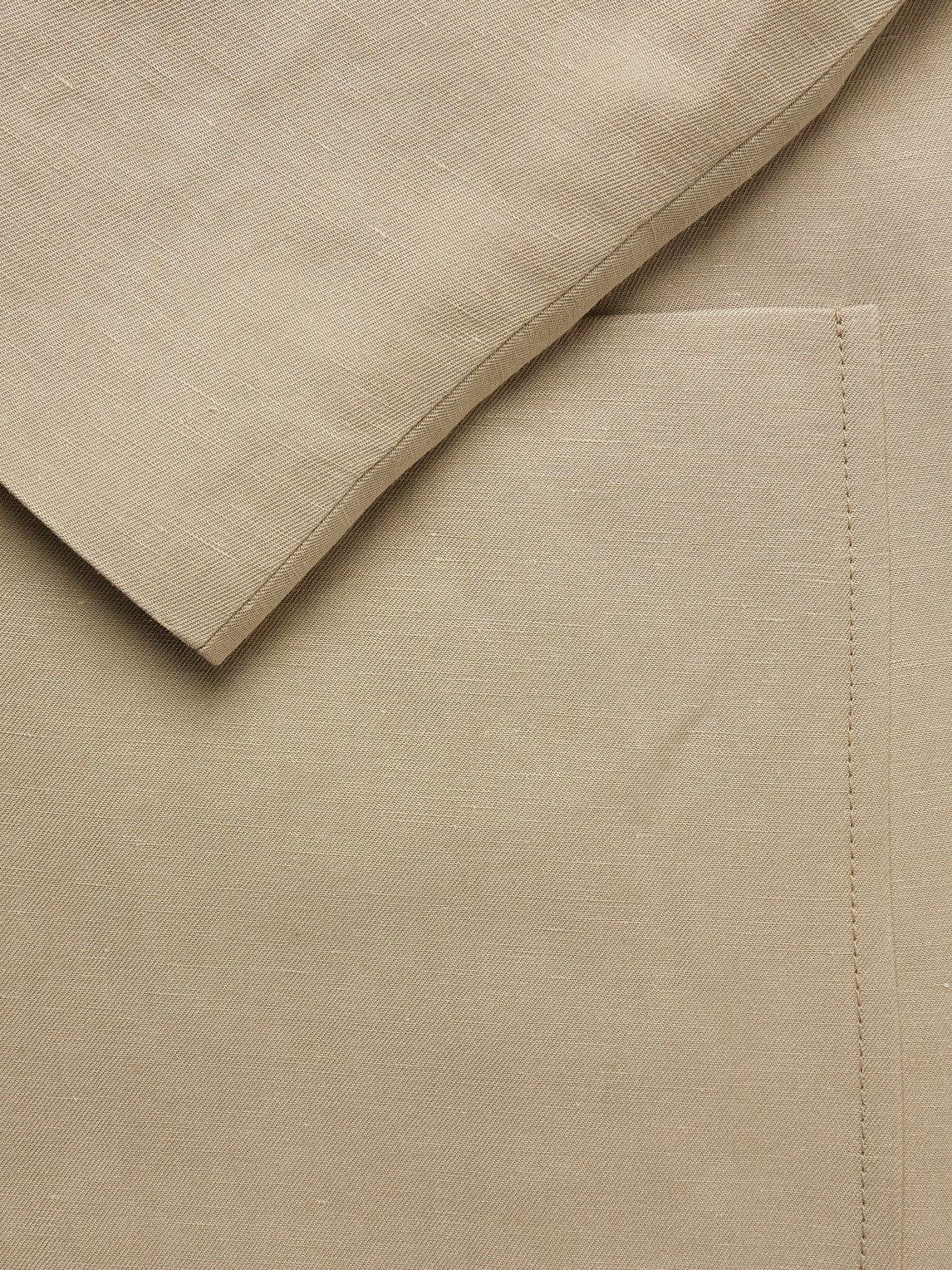 Loro Piana Spagna Unstructured Nehru-collar Linen And Silk-blend Twill Jacket In Neutrals