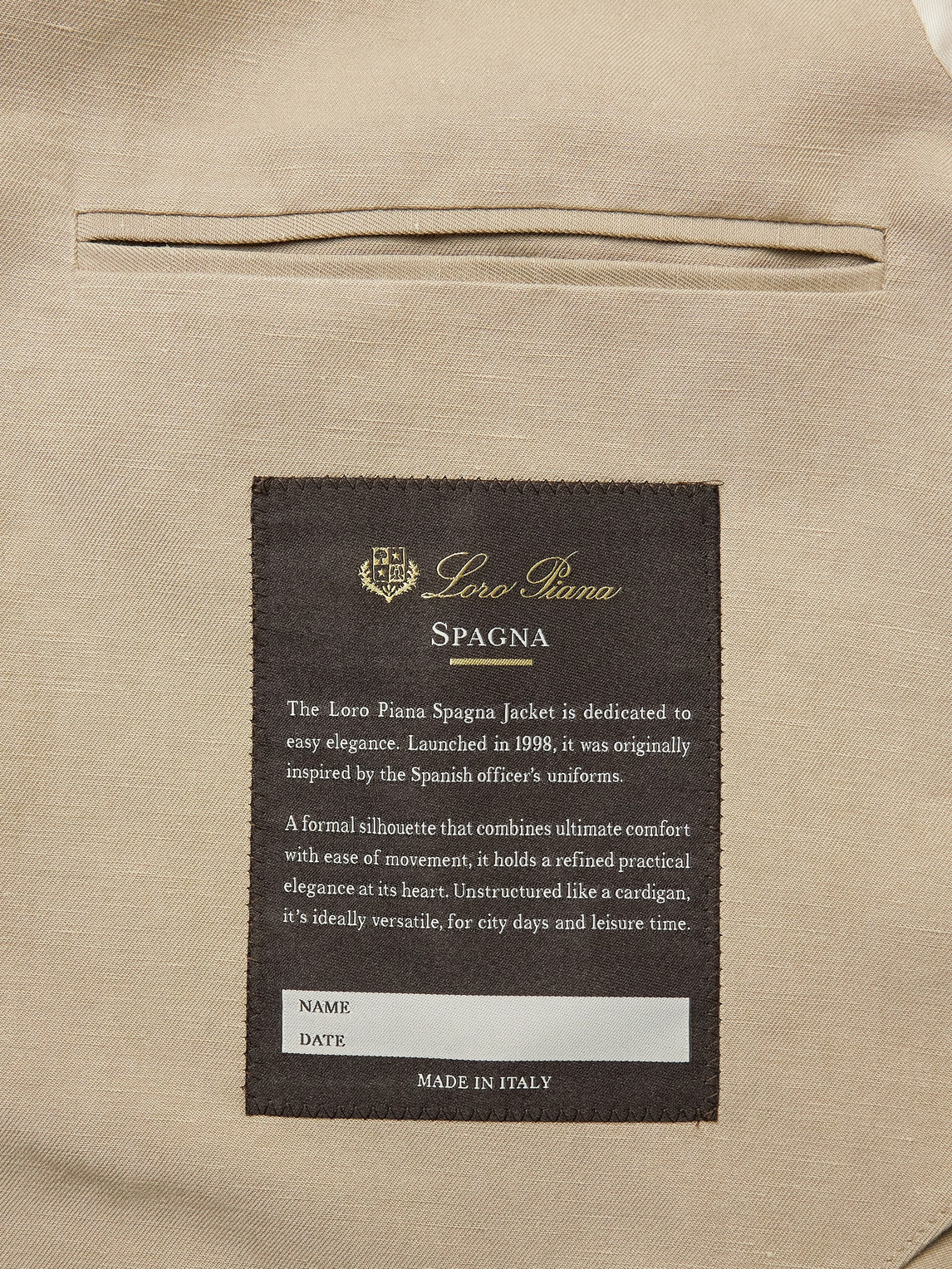 Loro Piana Spagna Unstructured Nehru-collar Linen And Silk-blend Twill Jacket In Neutrals
