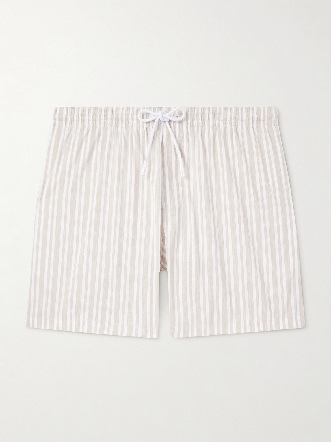 Loro Piana Daneu traight-Leg Mid-Length triped wim horts - Men