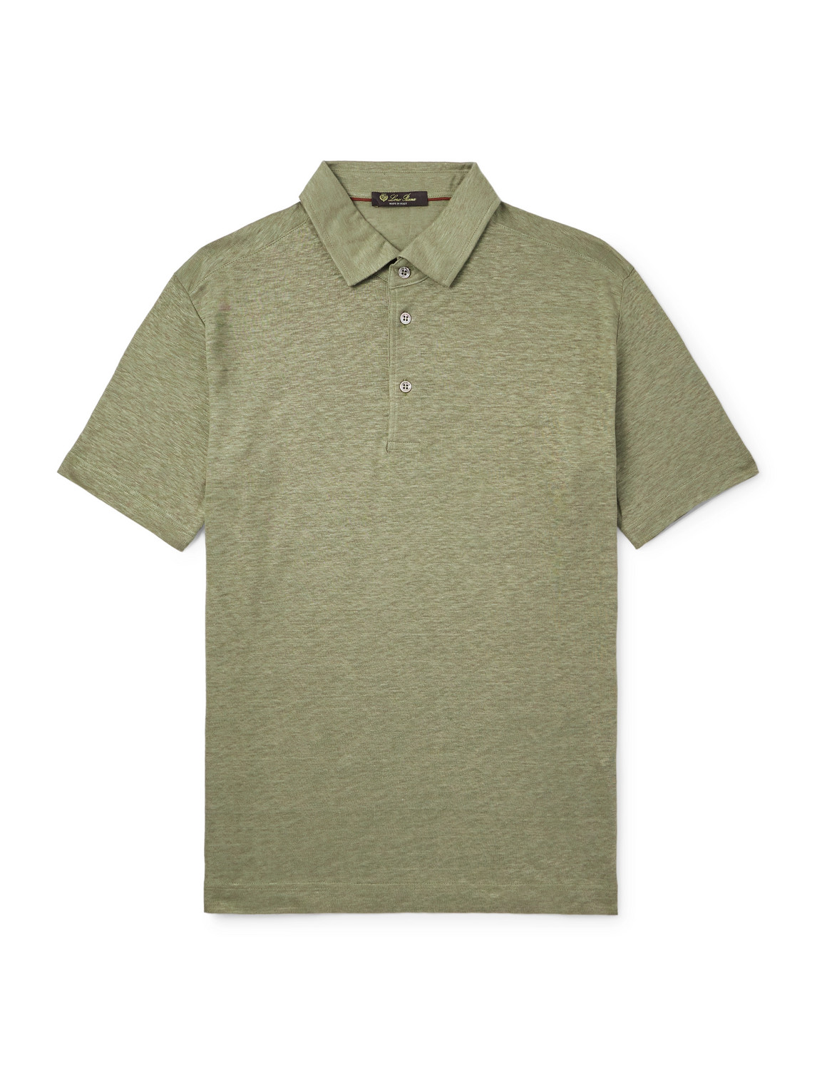 Loro Piana Linen Polo Shirt