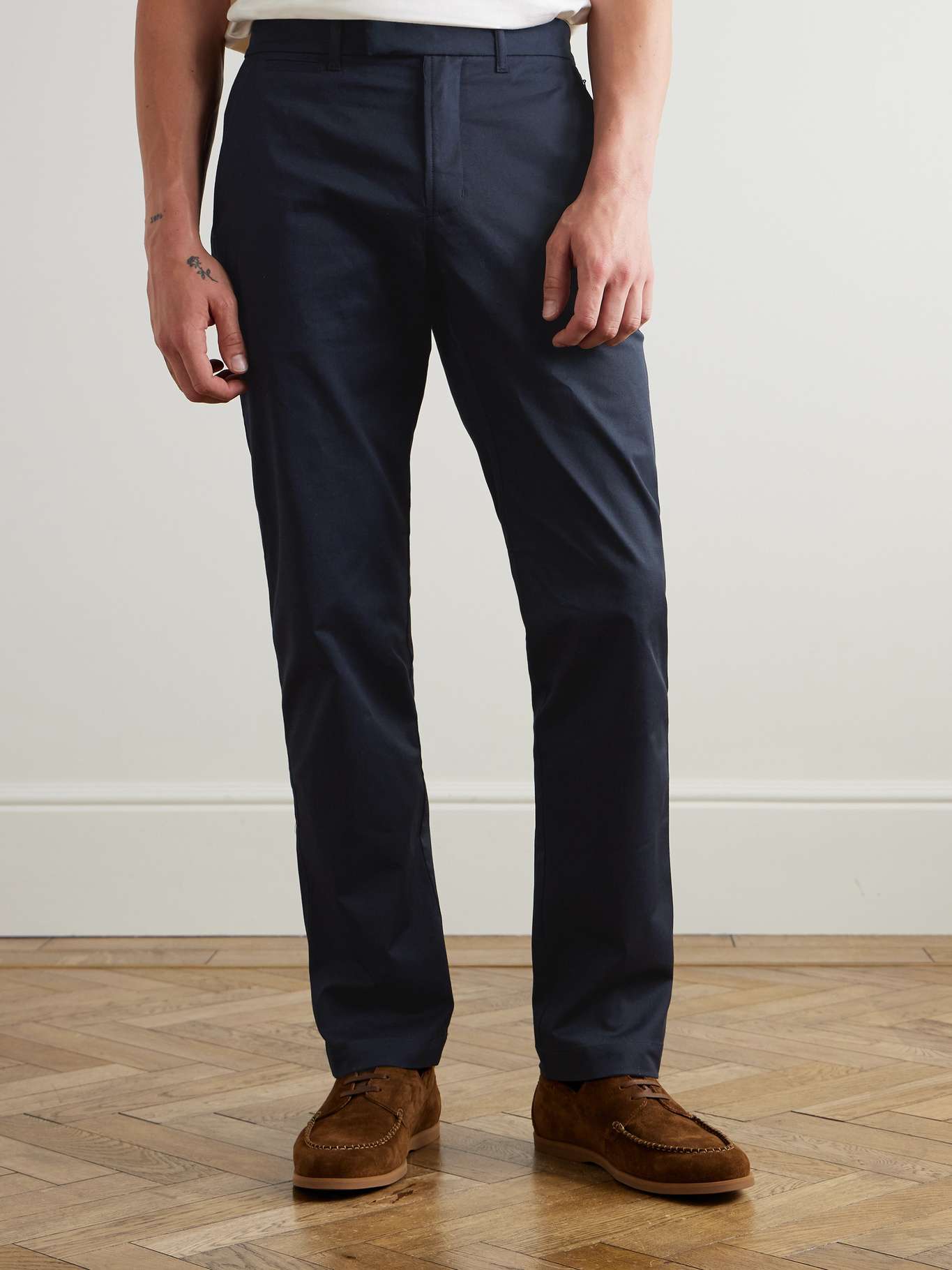 G/FORE Men All Play Cotton Stretch Straight Leg Trouser