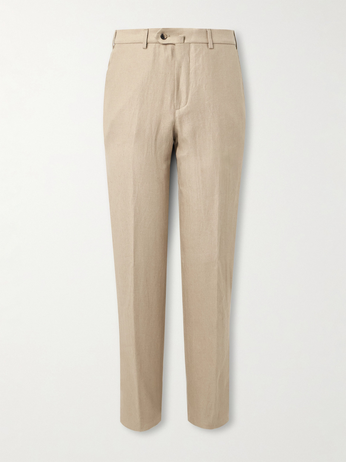 Loro Piana Carlo Straight-Leg Linen Suit Trousers - Men