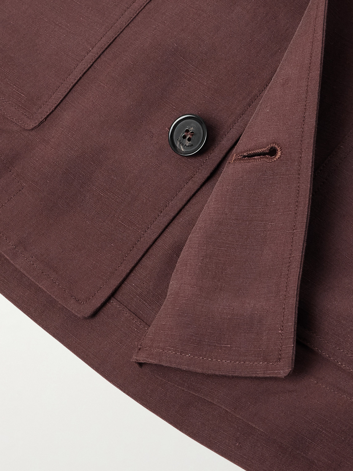 Loro Piana Joele Linen And Silk-blend Overshirt