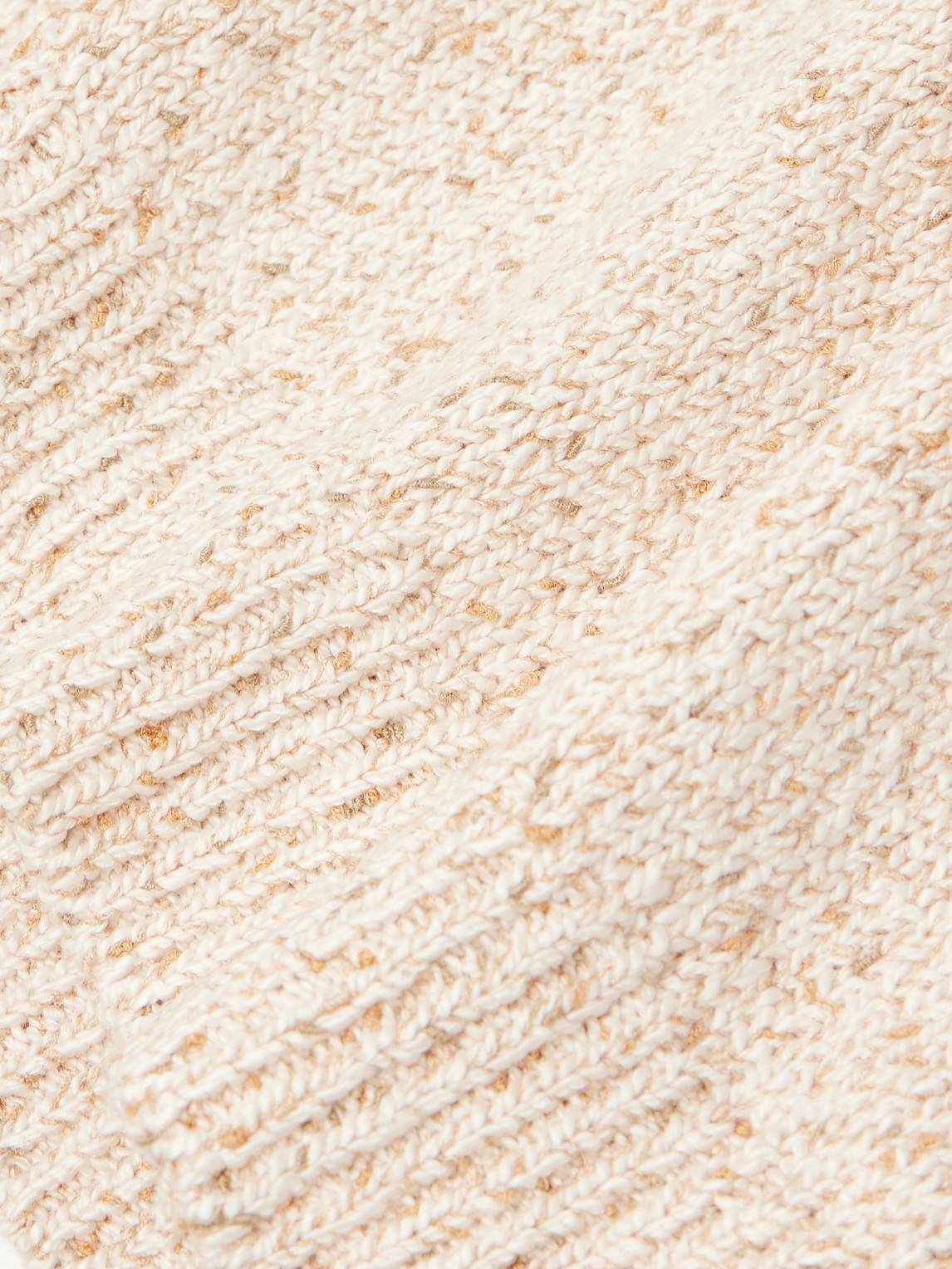 Loro Piana Meina Cotton Sweater In Neutrals