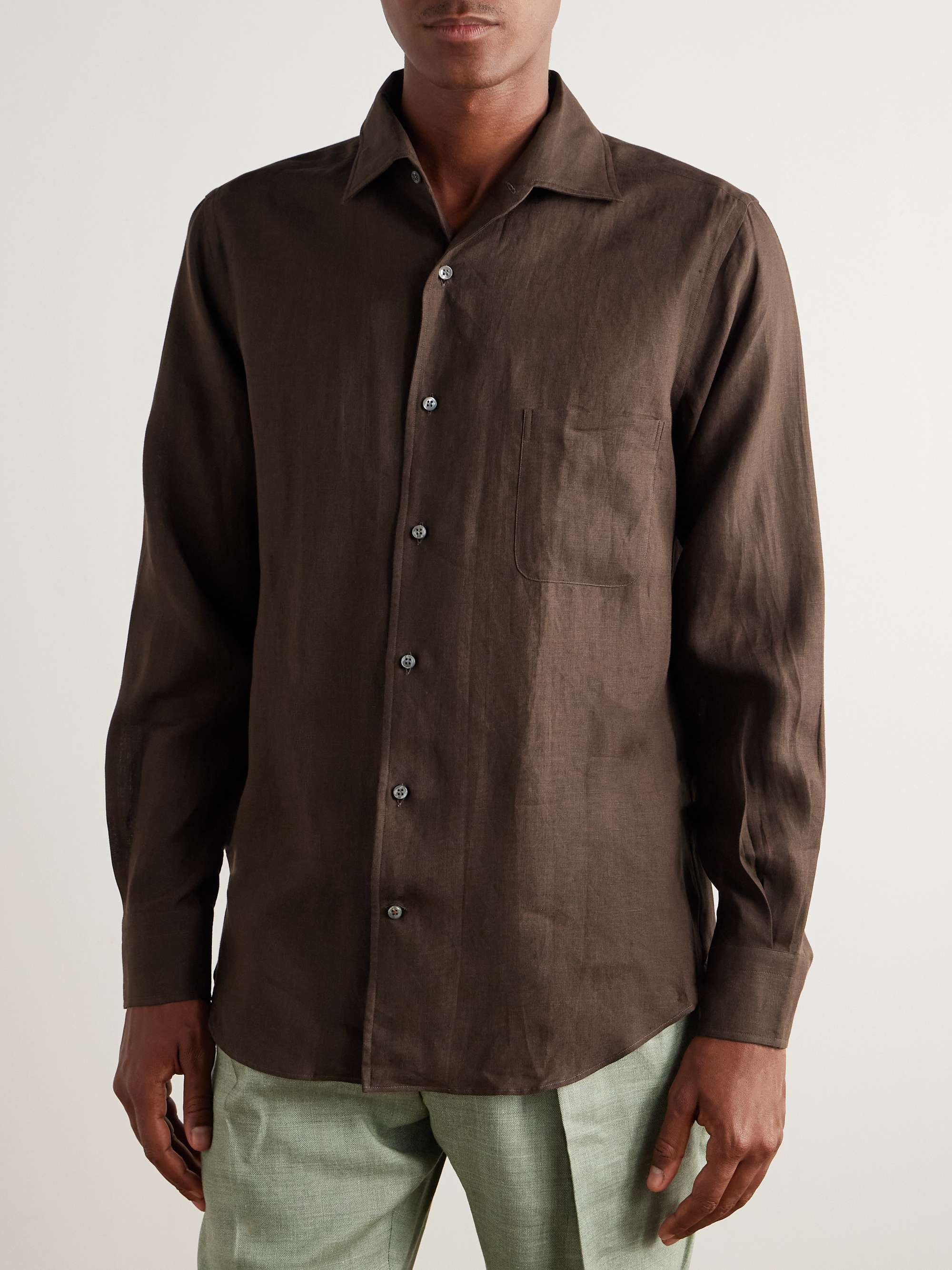 LORO PIANA Arizona Linen Shirt