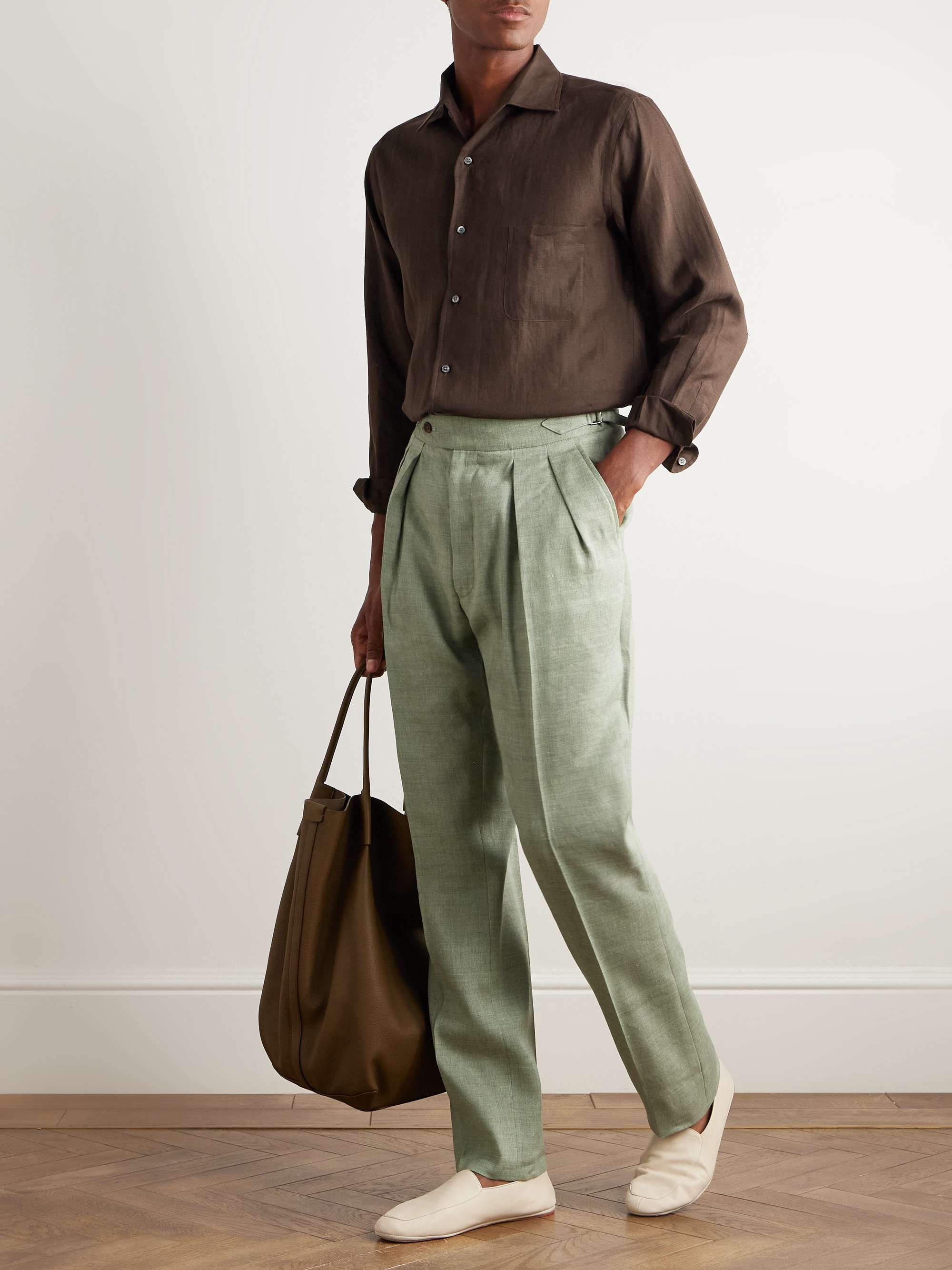 LORO PIANA Arizona Linen Shirt