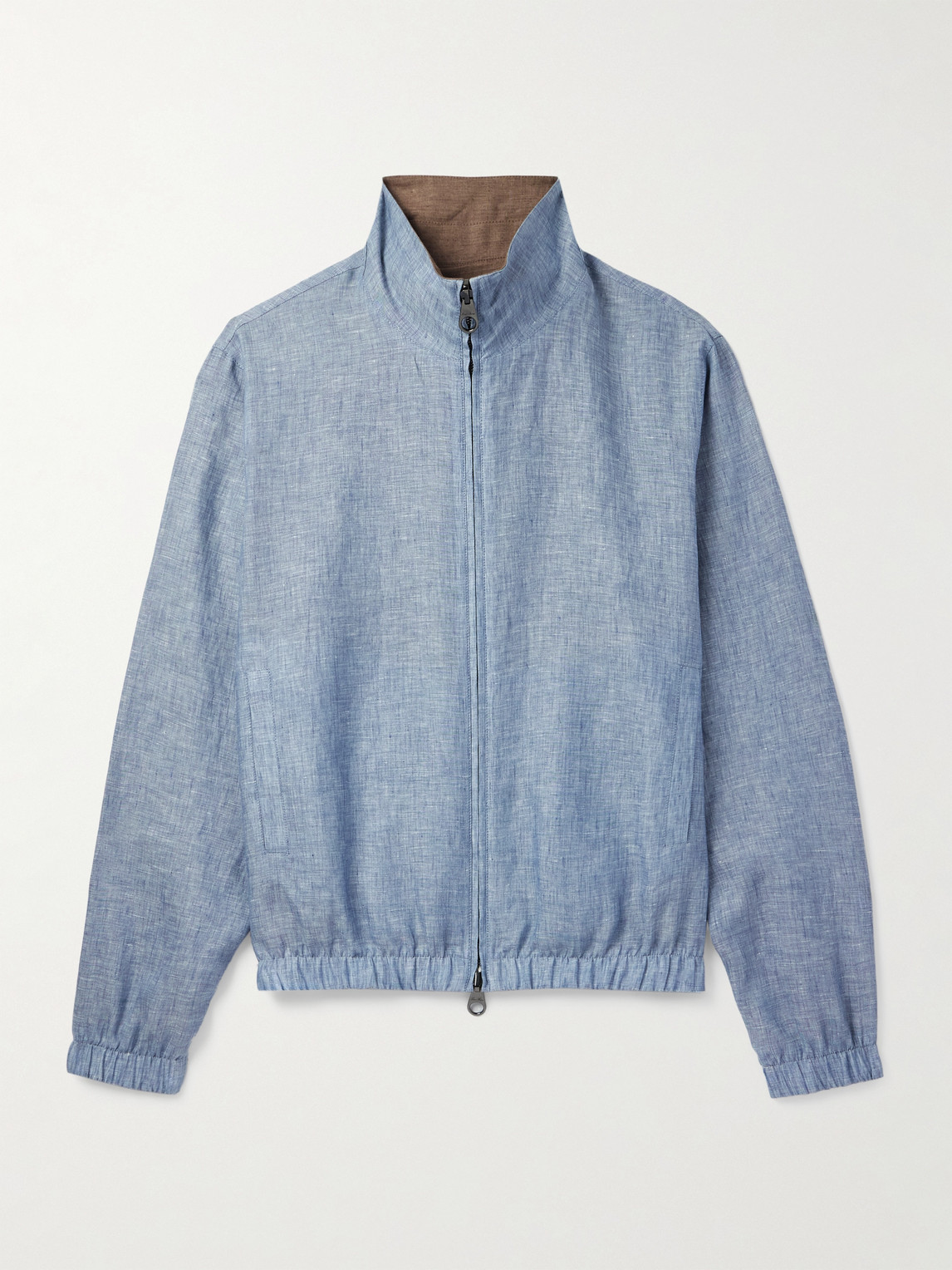 Loro Piana Reversible Linen Bomber Jacket - Men