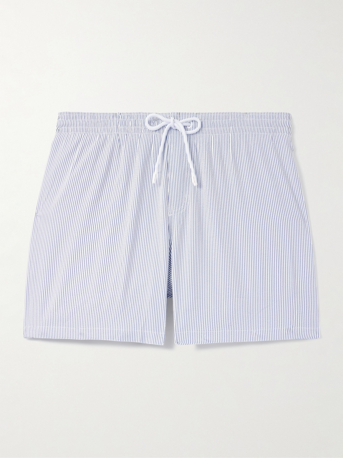 Loro Piana Daneu traight-Leg Mid-Length triped wim horts - Men