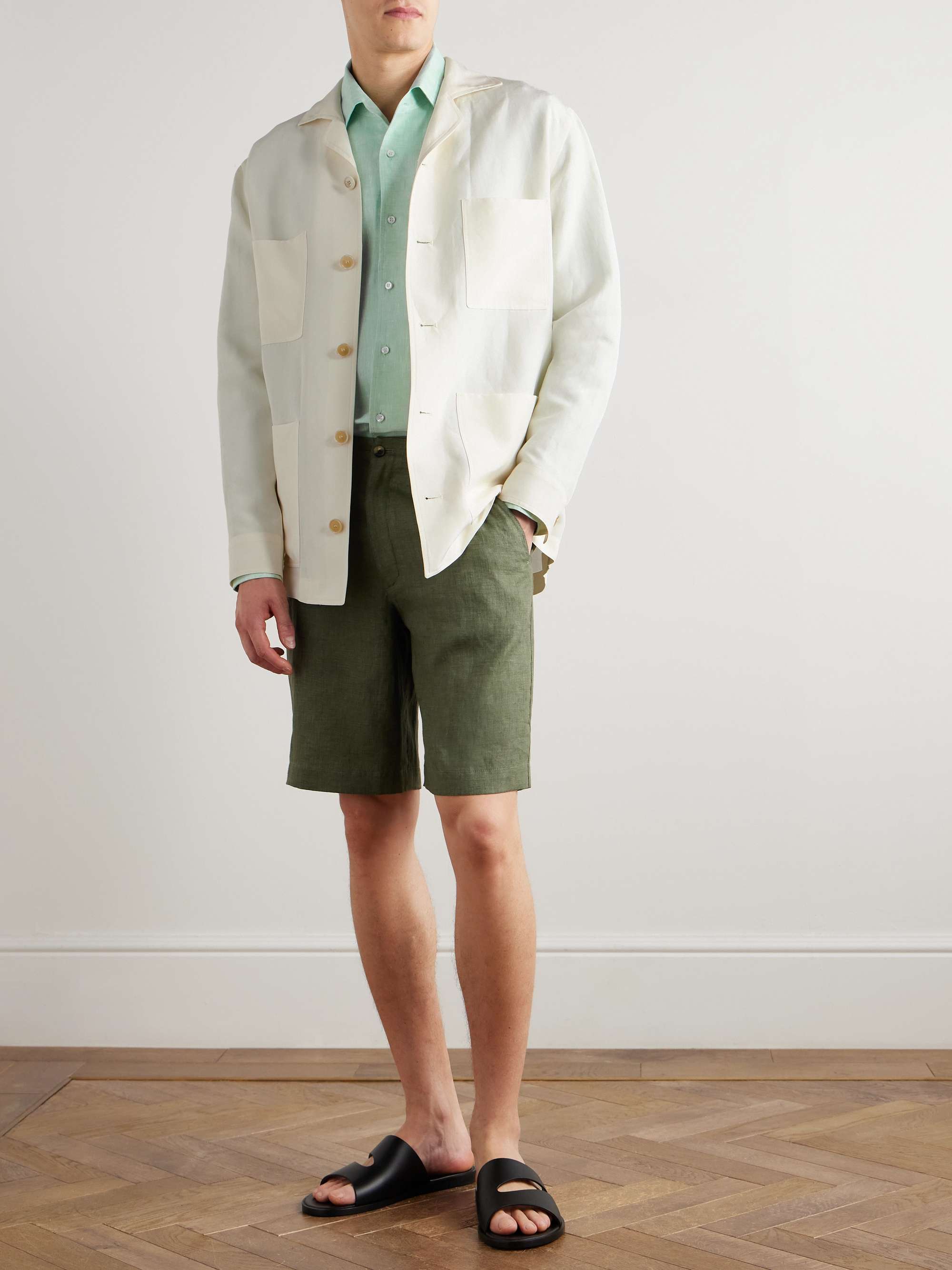 LORO PIANA 아리조나 리넨 셔츠