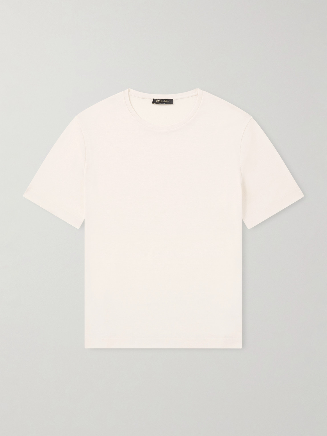 Loro Piana Mazzorbo ilk and Cotton-Blend Jersey T-hirt - Men