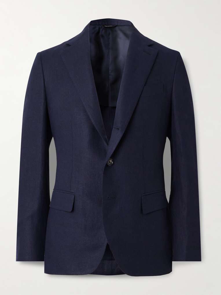 LORO PIANA Linen Suit Jacket