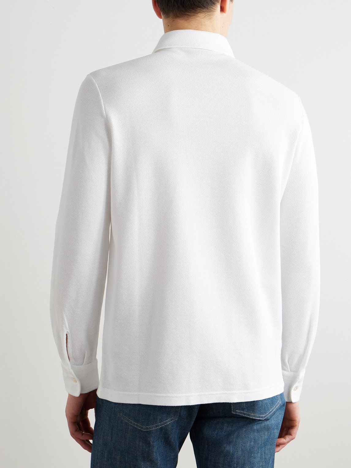 Cotton-Piqué Polo Shirt