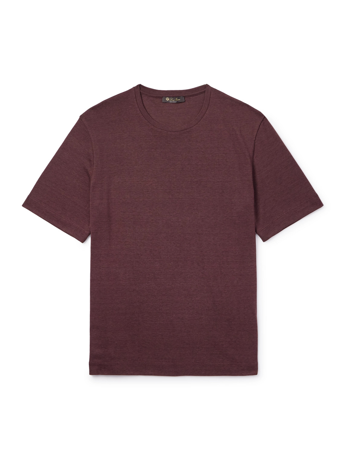 Mazzorbo Silk and Cotton-Blend Jersey T-Shirt