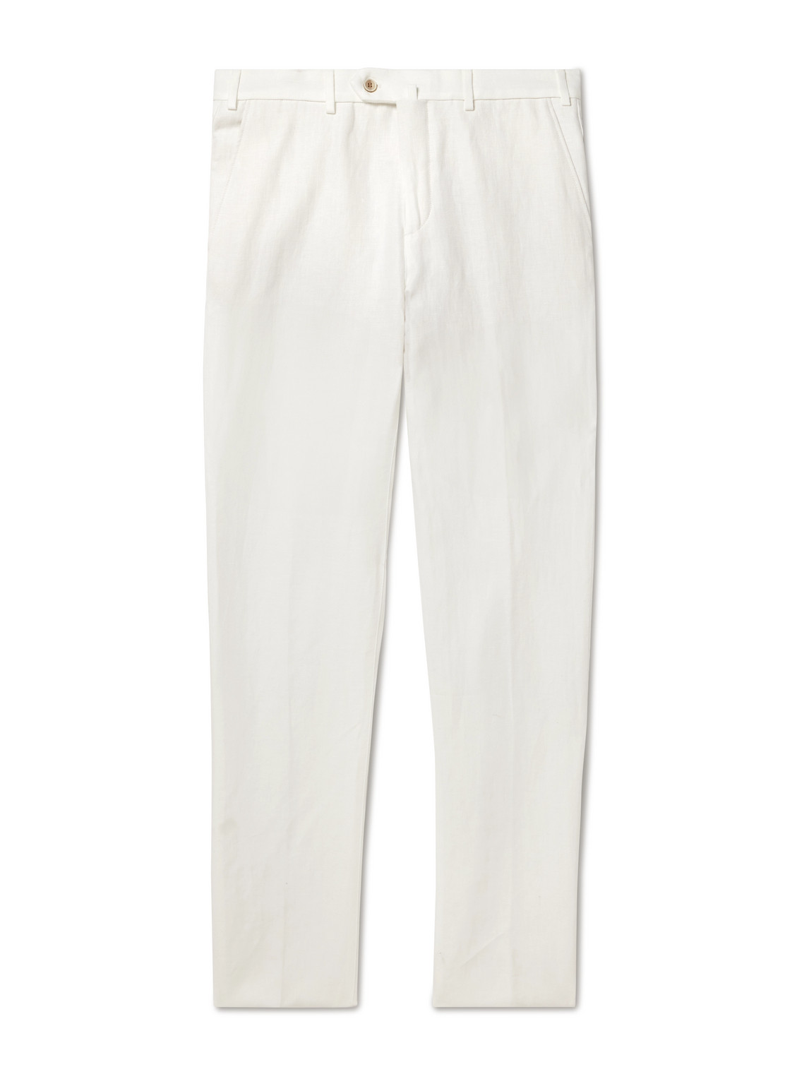 Carlo Straight-Leg Linen Trousers