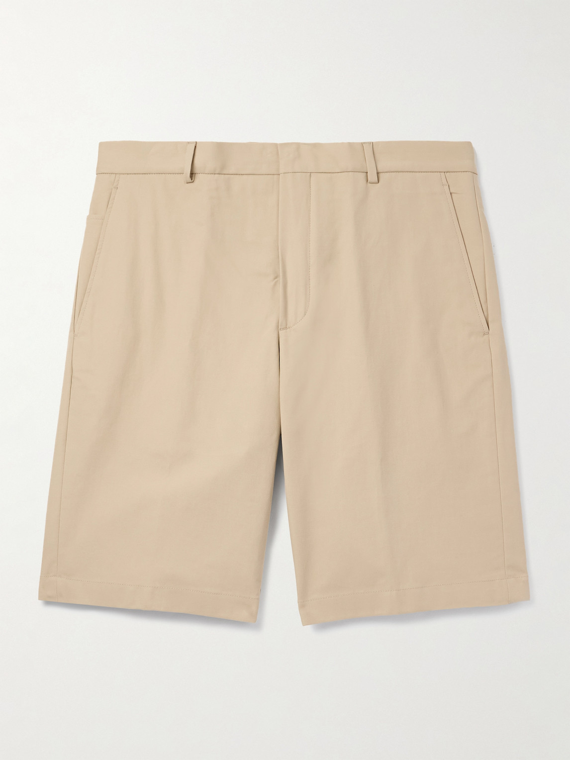 Loro Piana Jarno Straight-Leg Stretch-Cotton Bermuda Shorts - Men
