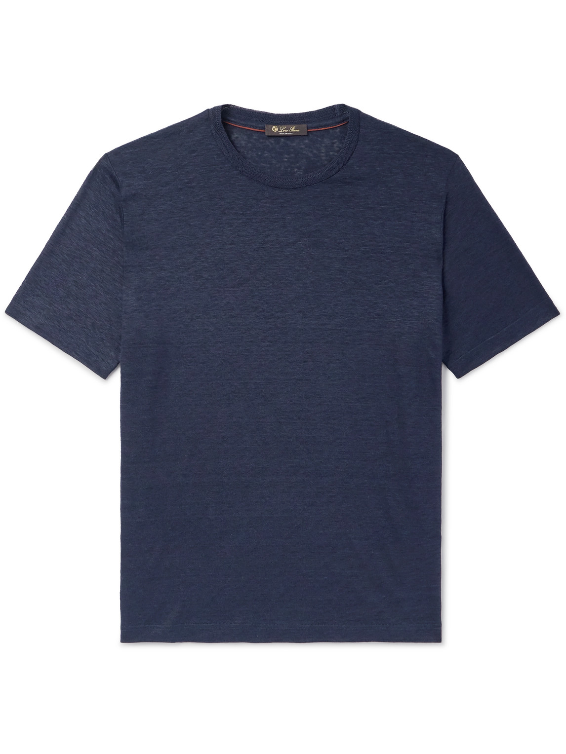 Linen-Jersey T-Shirt