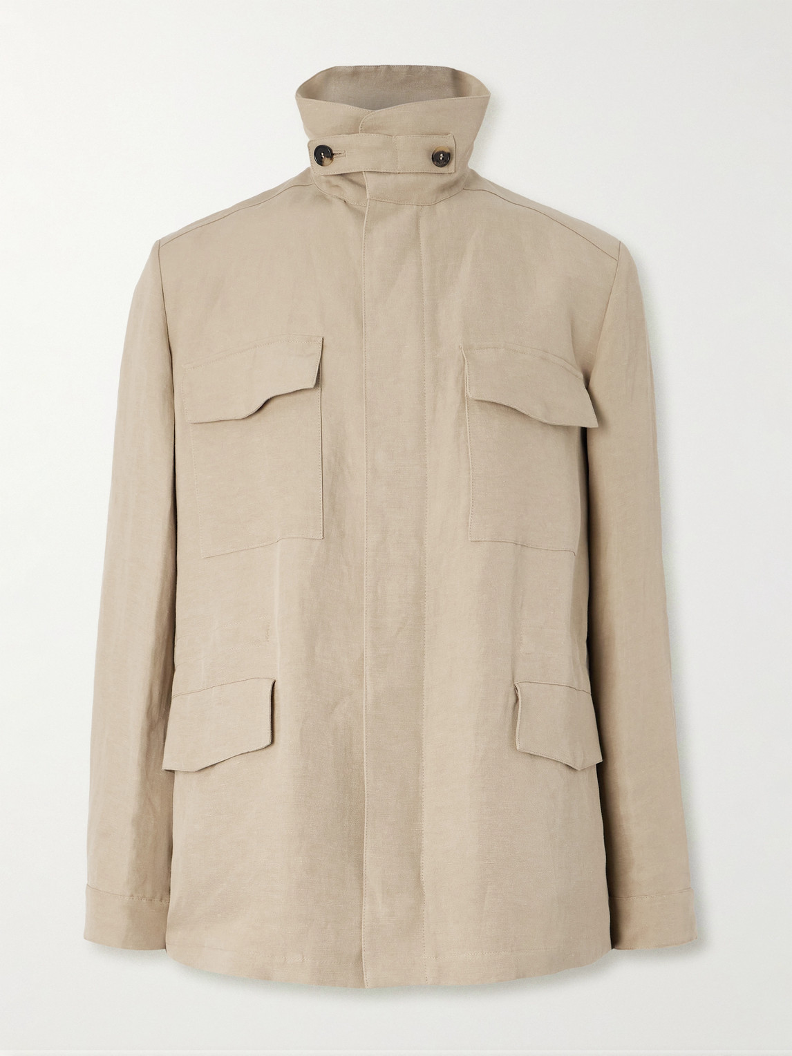 Loro Piana Linen and Silk-Blend Field Jacket - Men