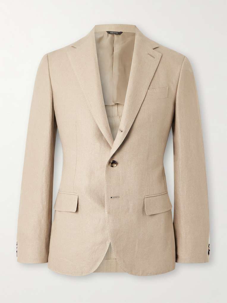 LORO PIANA Linen Suit Jacket