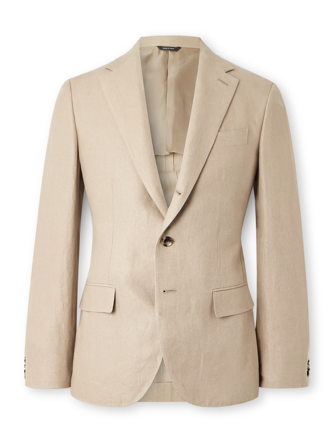 Loro Piana Linen Suit Jacket In Neutrals