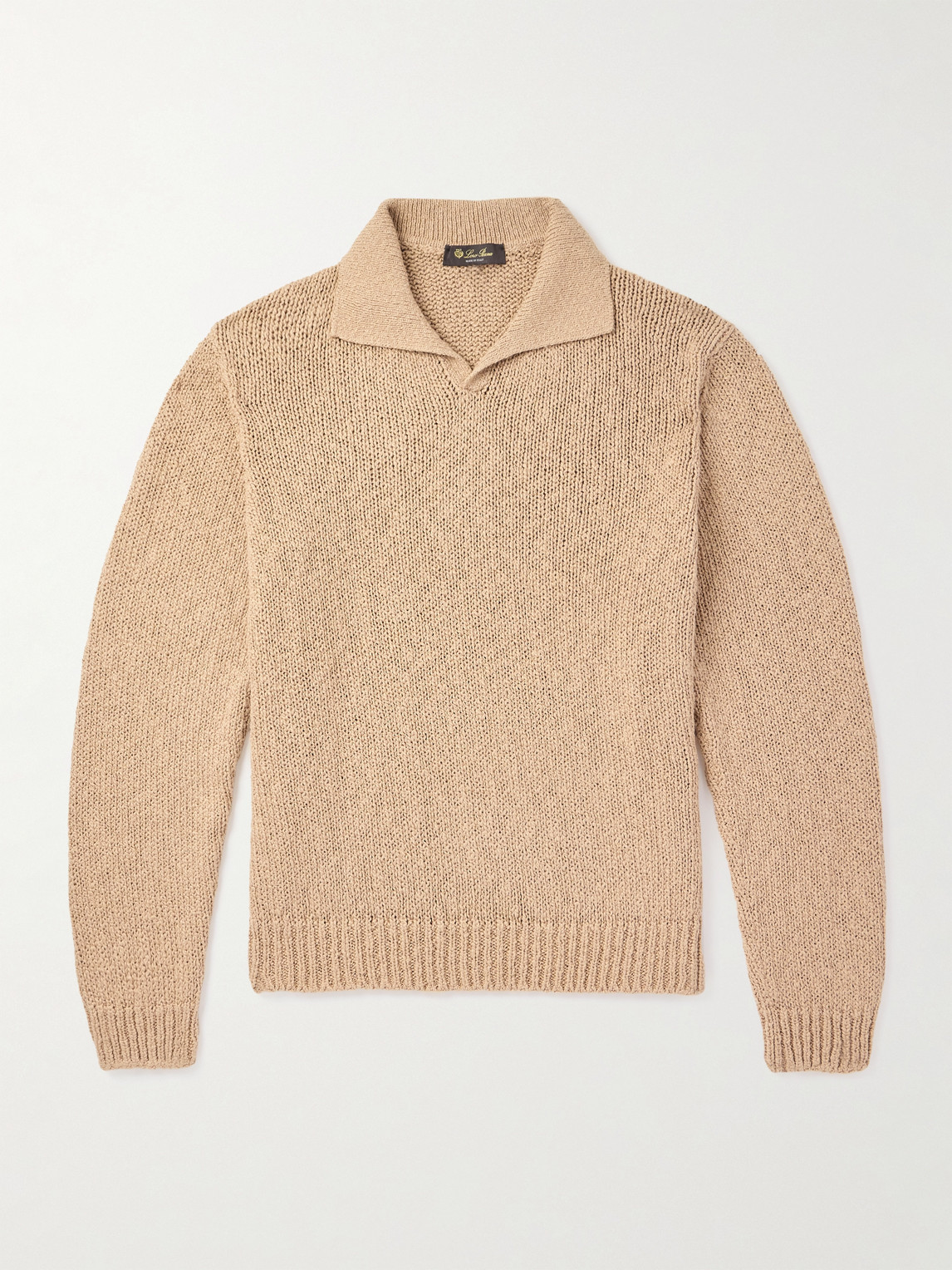 Loro Piana Loro Piana - Isola Bella Cotton Polo Shirt - Men - Neutrals - IT 46 aus 100% Cotton in Neutrals