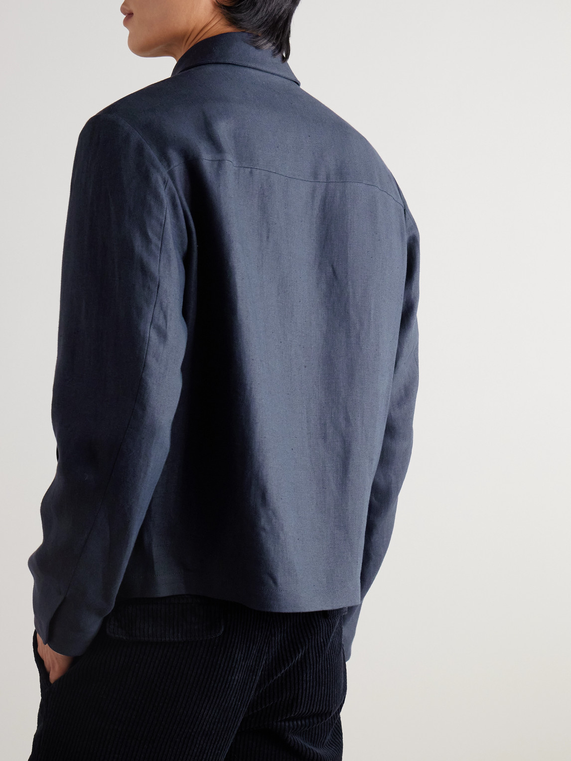 Loro Piana Maurin Padded Shell Zip-up Blouson Jacket