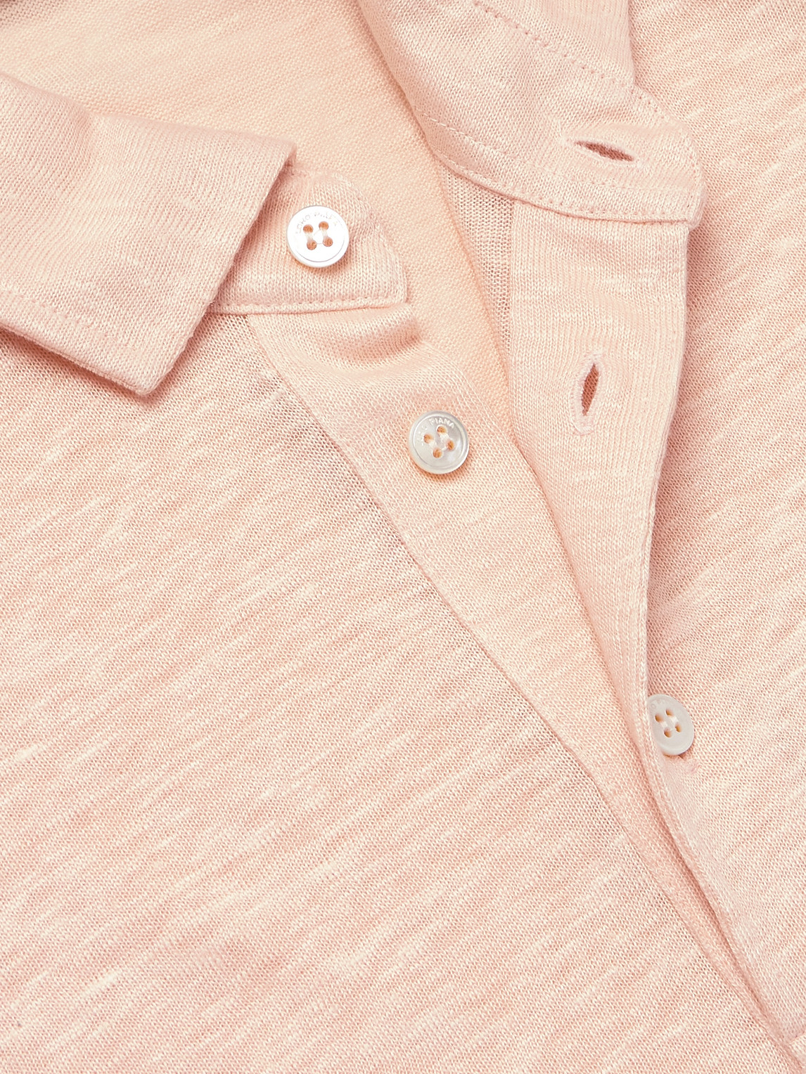 Loro Piana Linen Polo Shirt