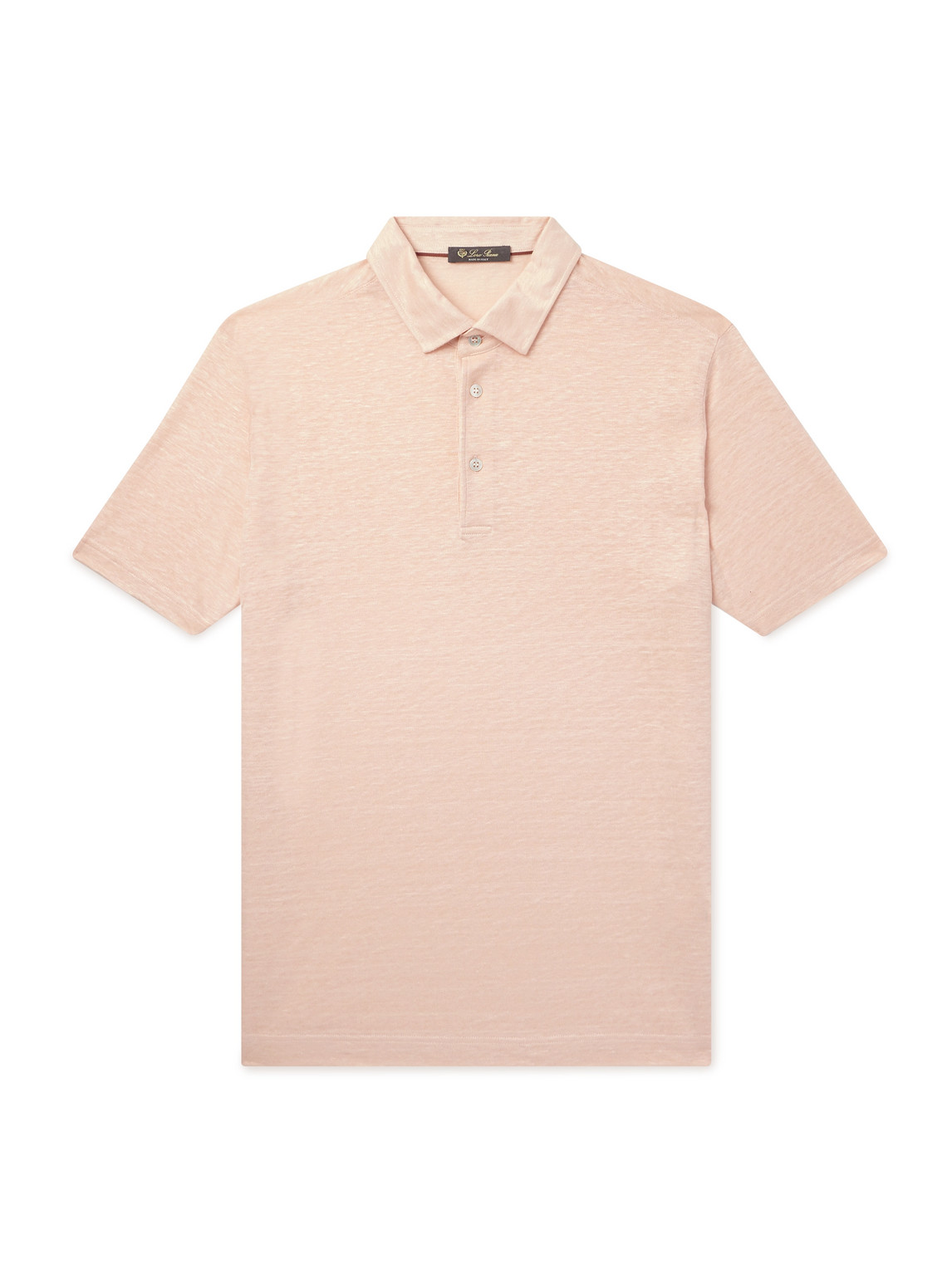 Loro Piana Linen Polo Shirt