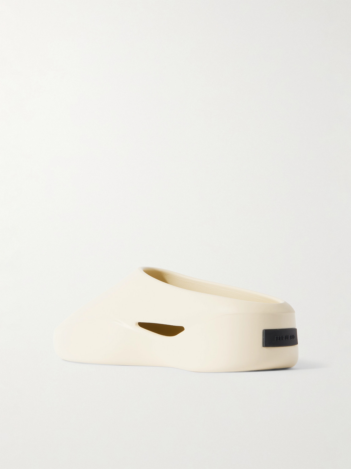 Fear Of God Eva Runner Rubber Mules In Neutrals