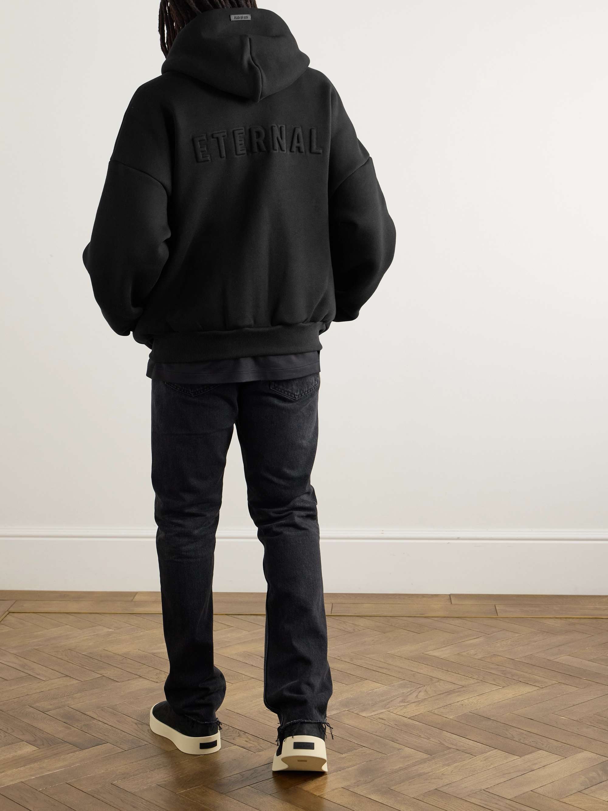 RHUDE Logo-Embroidered Striped Velour Track Jacket for Men RHUDE Logo-Embroidered Striped Velour Track Jacket for Men