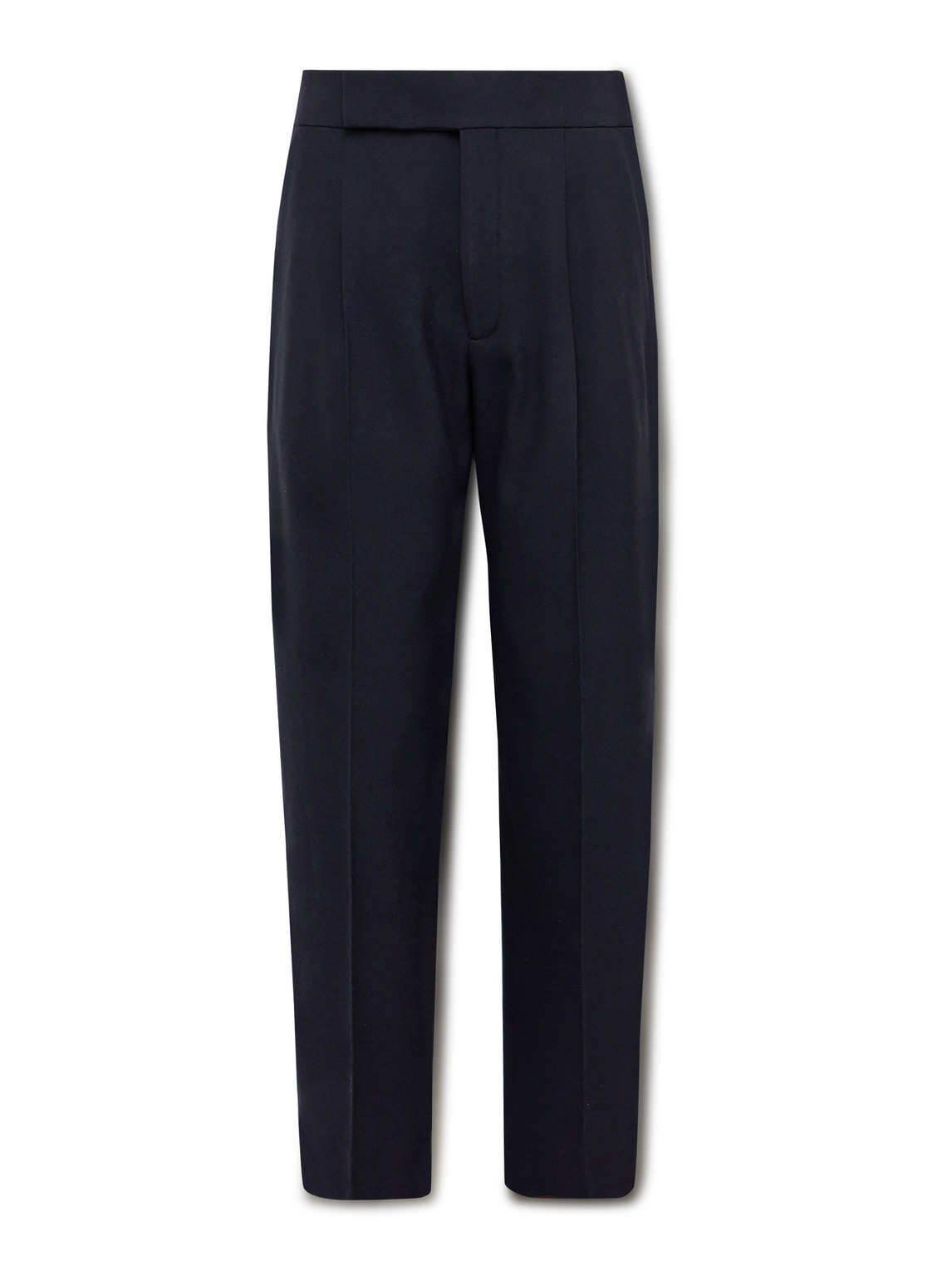 Fear Of God Eternal Wide-leg Pleated Virgin Wool Trousers In Blue