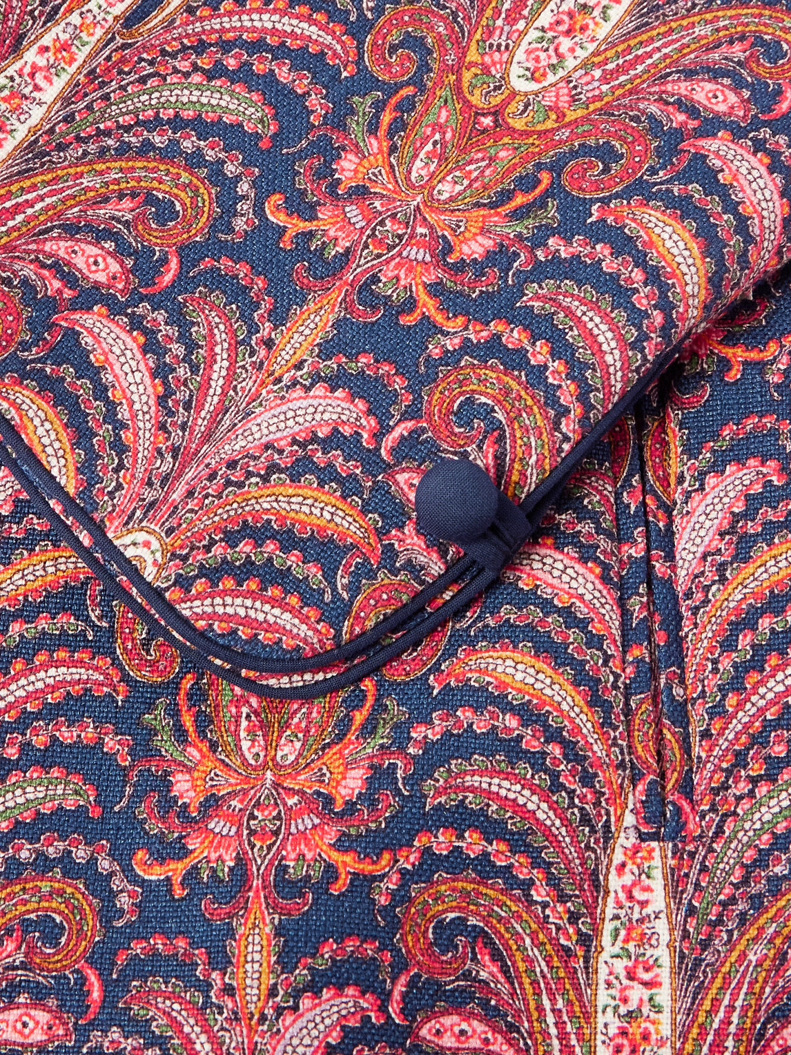 Valentino Belted Hemp Jacket In Pink