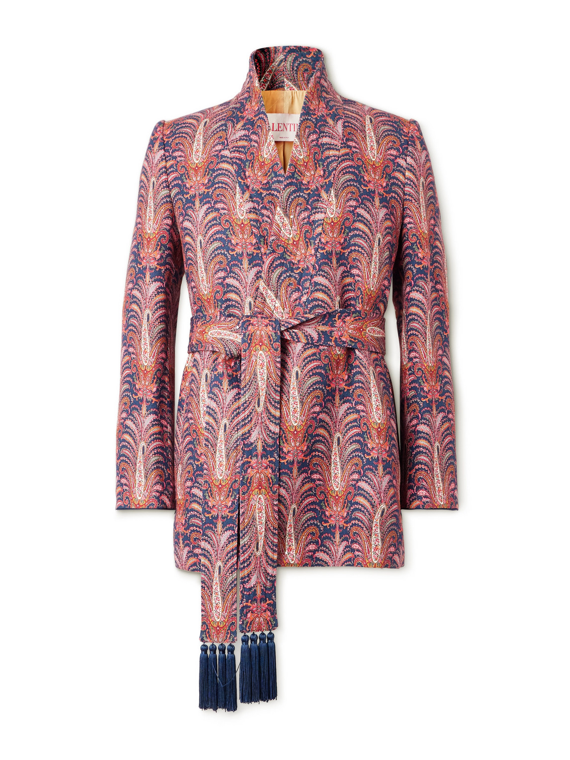 Valentino Belted Hemp Jacket