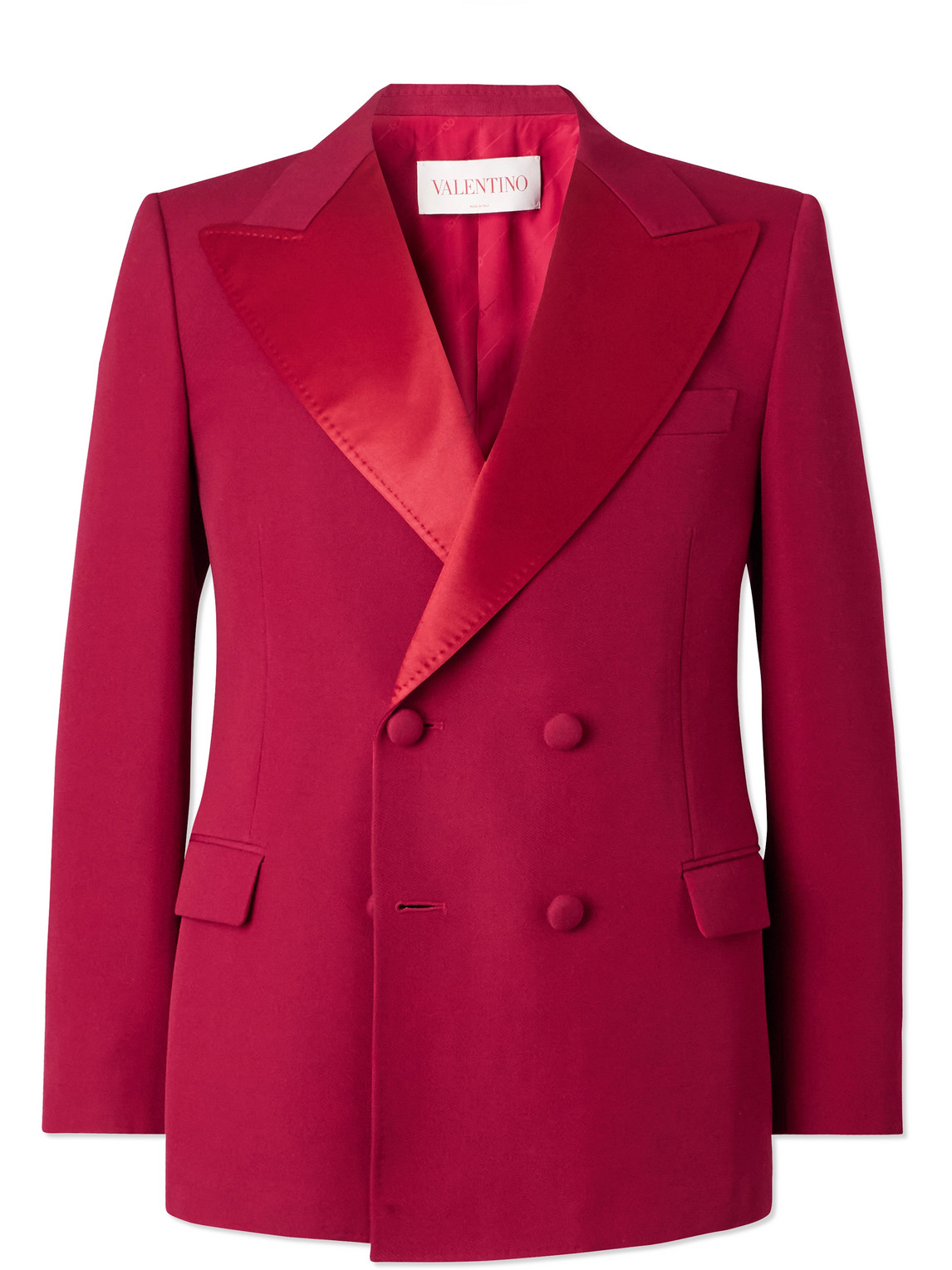 Valentino Man Red Blazers In Red