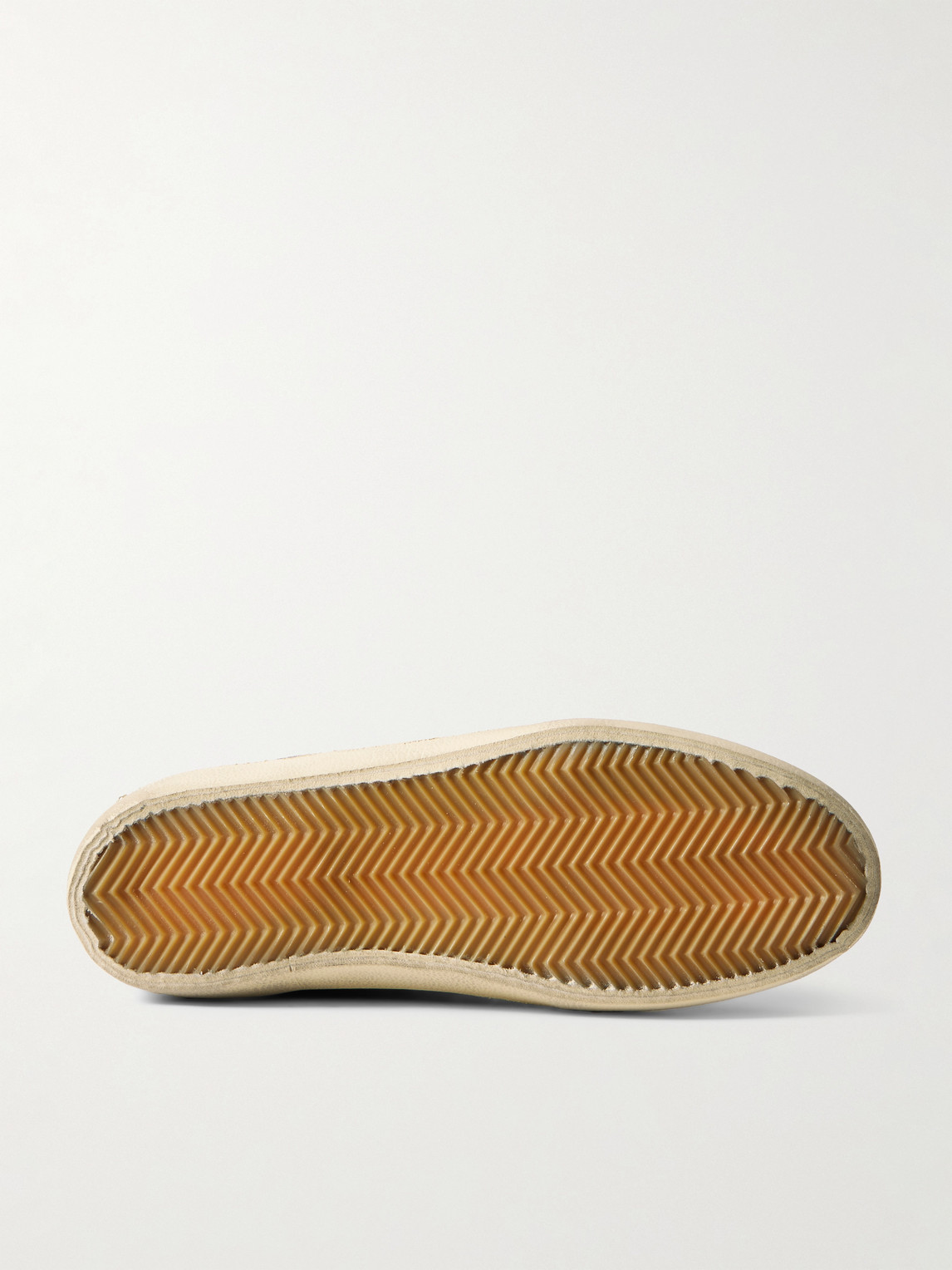 Golden Goose Soul-star Distressed Leather-trimmed Suede Sneakers