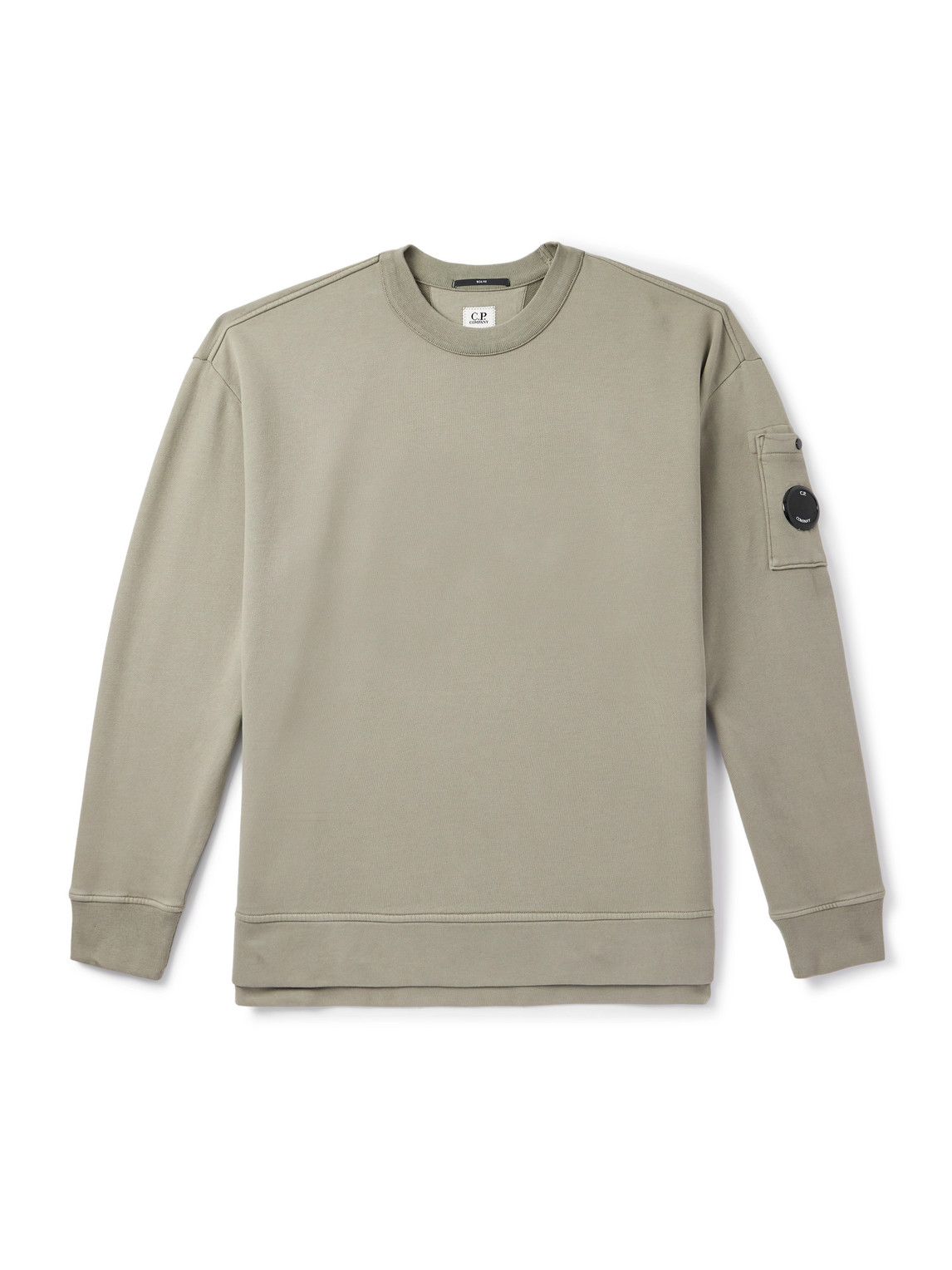 Brushed Cotton-Jersey Sweatshirt