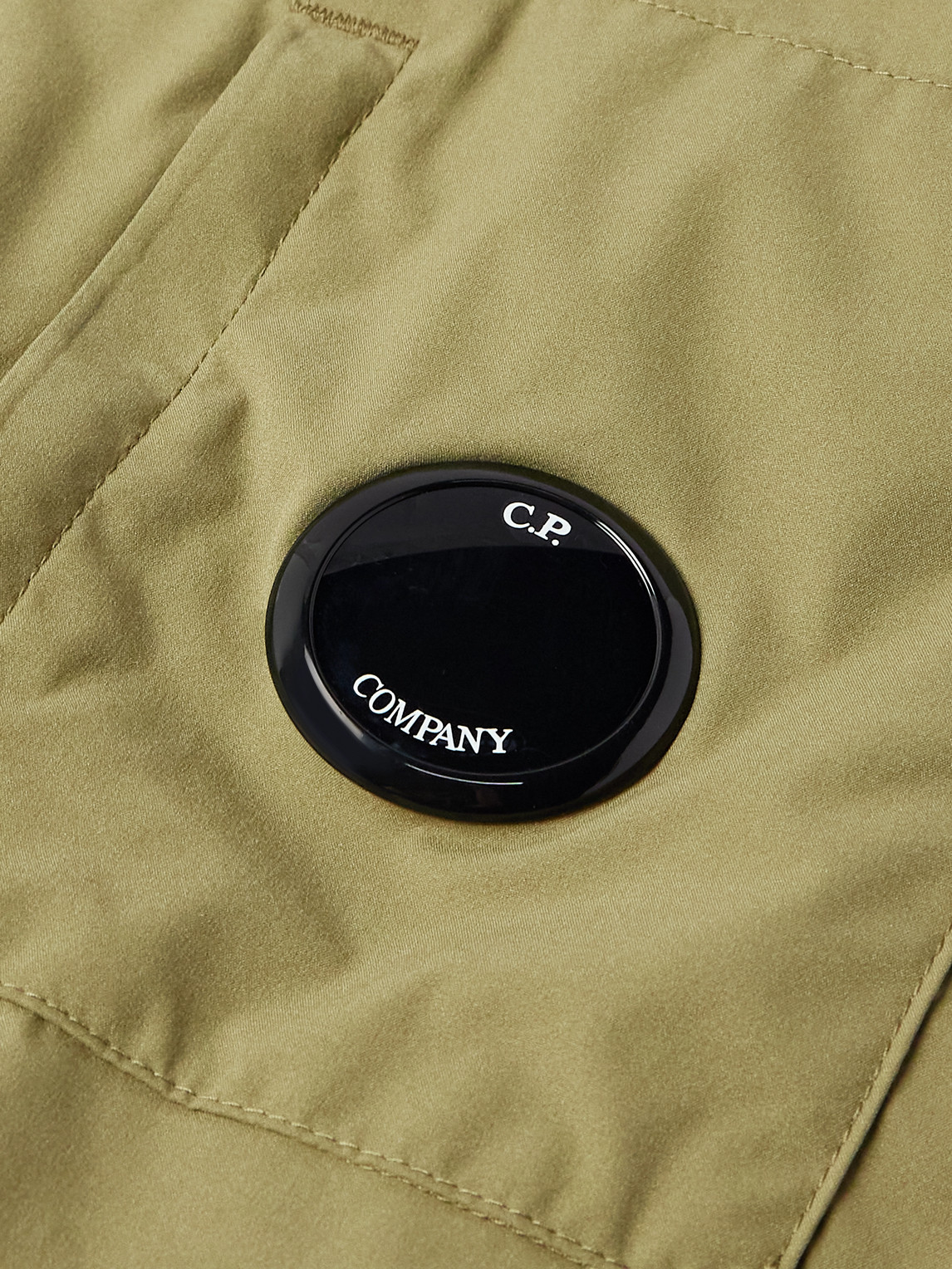 C.p. Company Logo-appliquéd Padded Pro-tek Bomber Jacket In Green