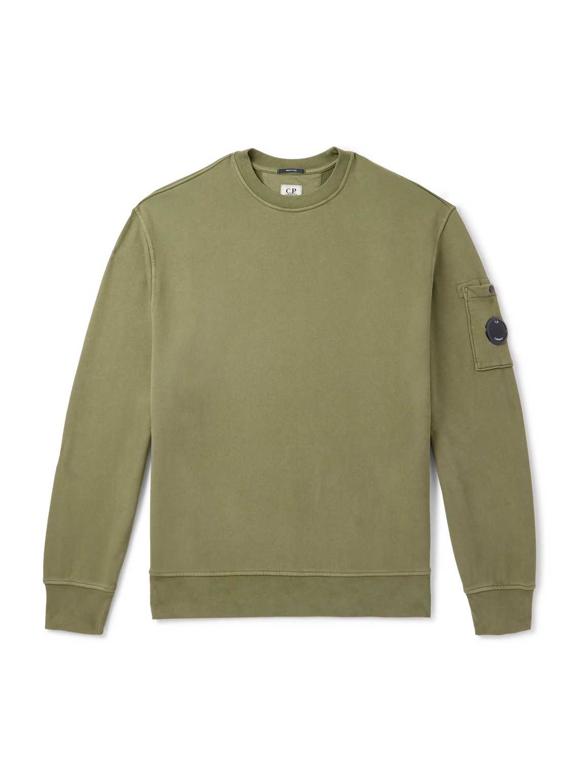 Brushed Cotton-Jersey Sweatshirt