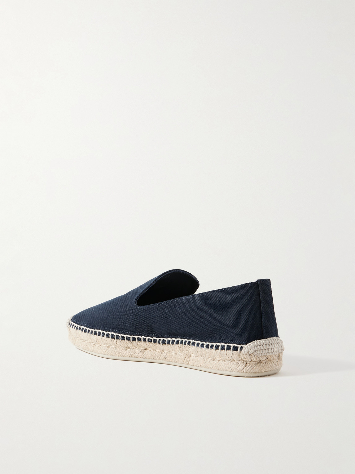 Christian Louboutin Nanou Logo-appliquéd Canvas Espadrilles