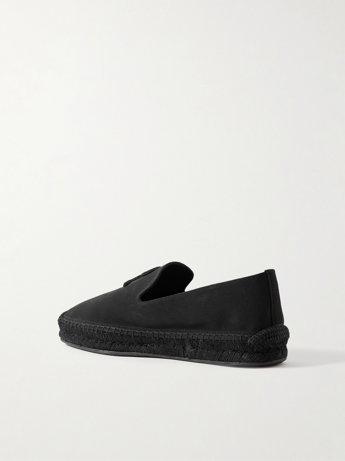 Christian Louboutin Nanou Logo-appliquéd Canvas Espadrilles