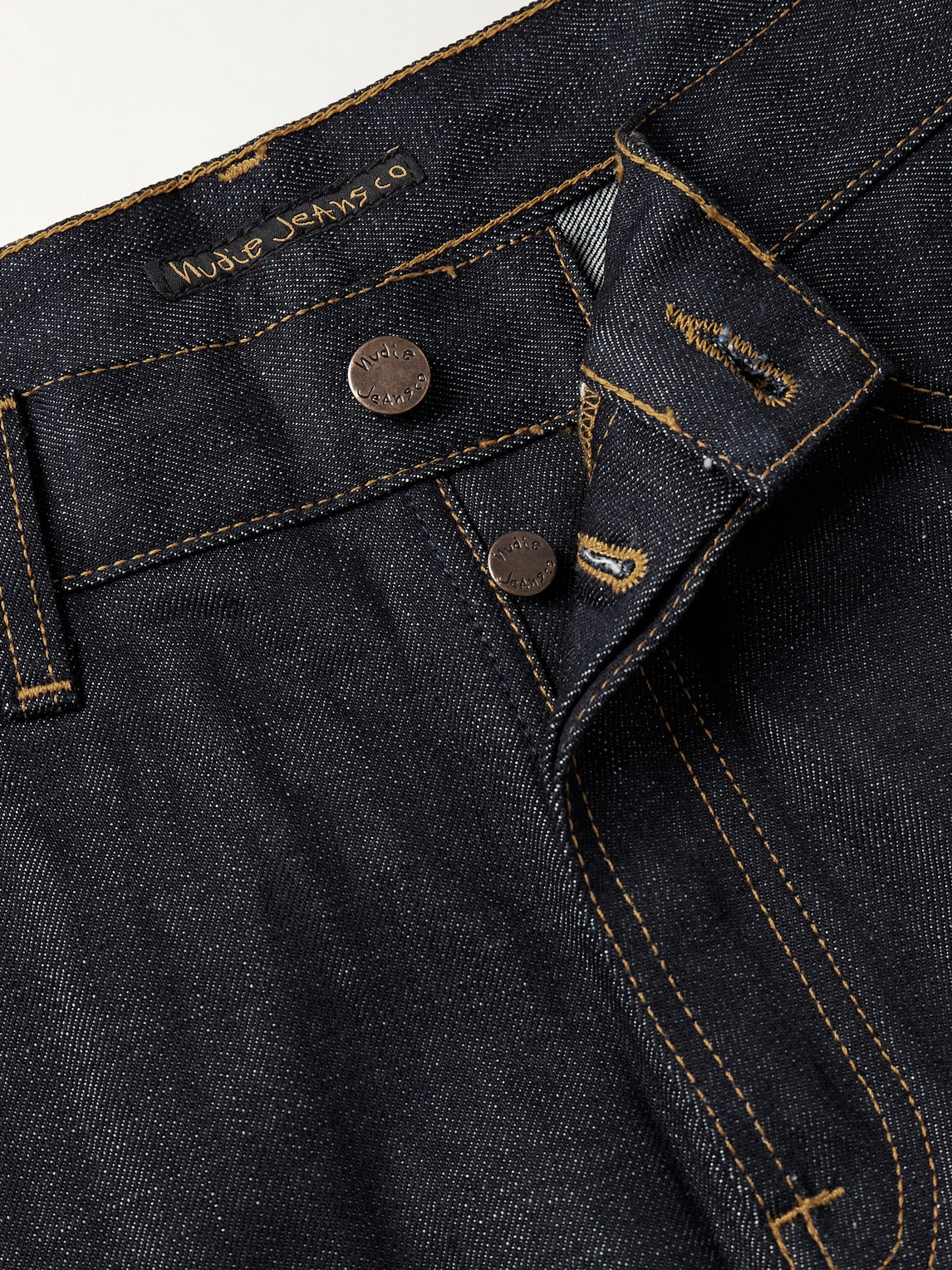 Nudie Jeans Zeb Wide-leg Organic Denim Shorts