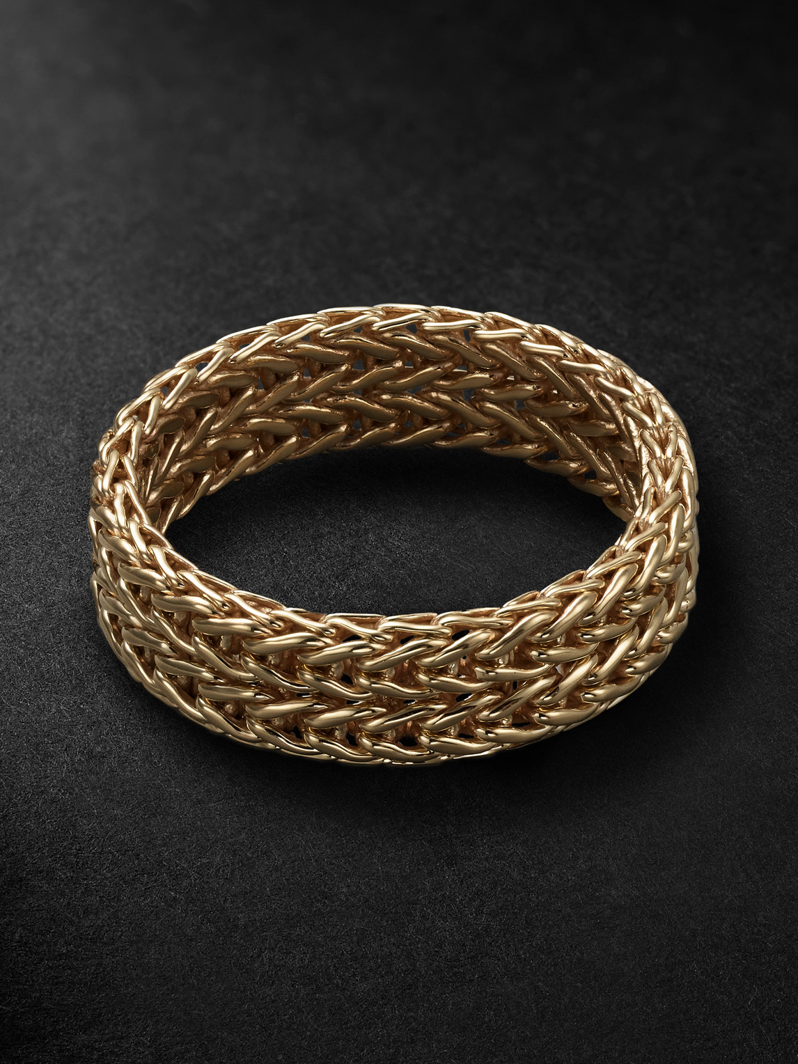 John Hardy Rata 14-karat Gold Ring In Gold