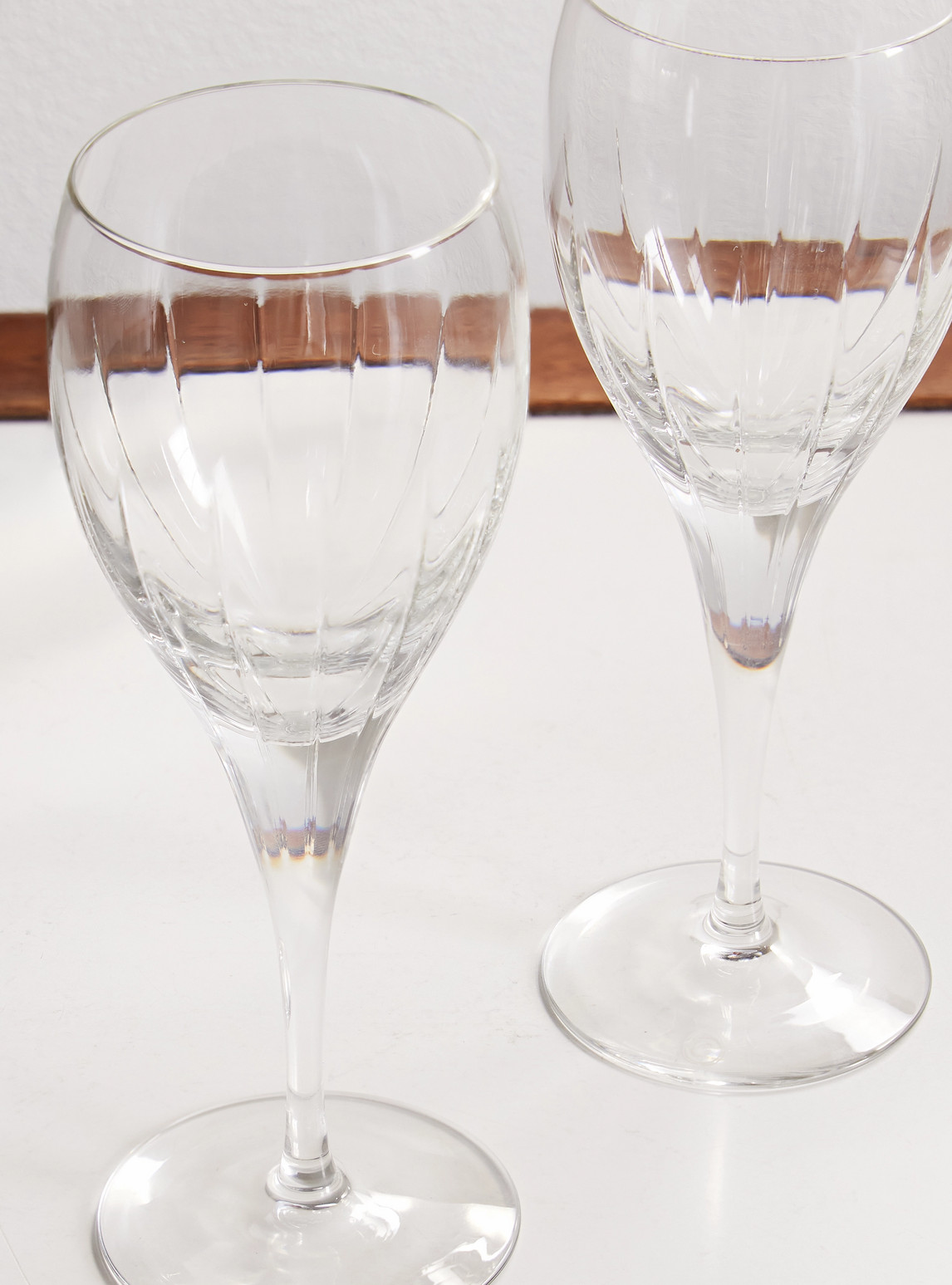  Christofle - Iriana Set Of Two Crystal Red Wine Glasses - Men - Neutrals 